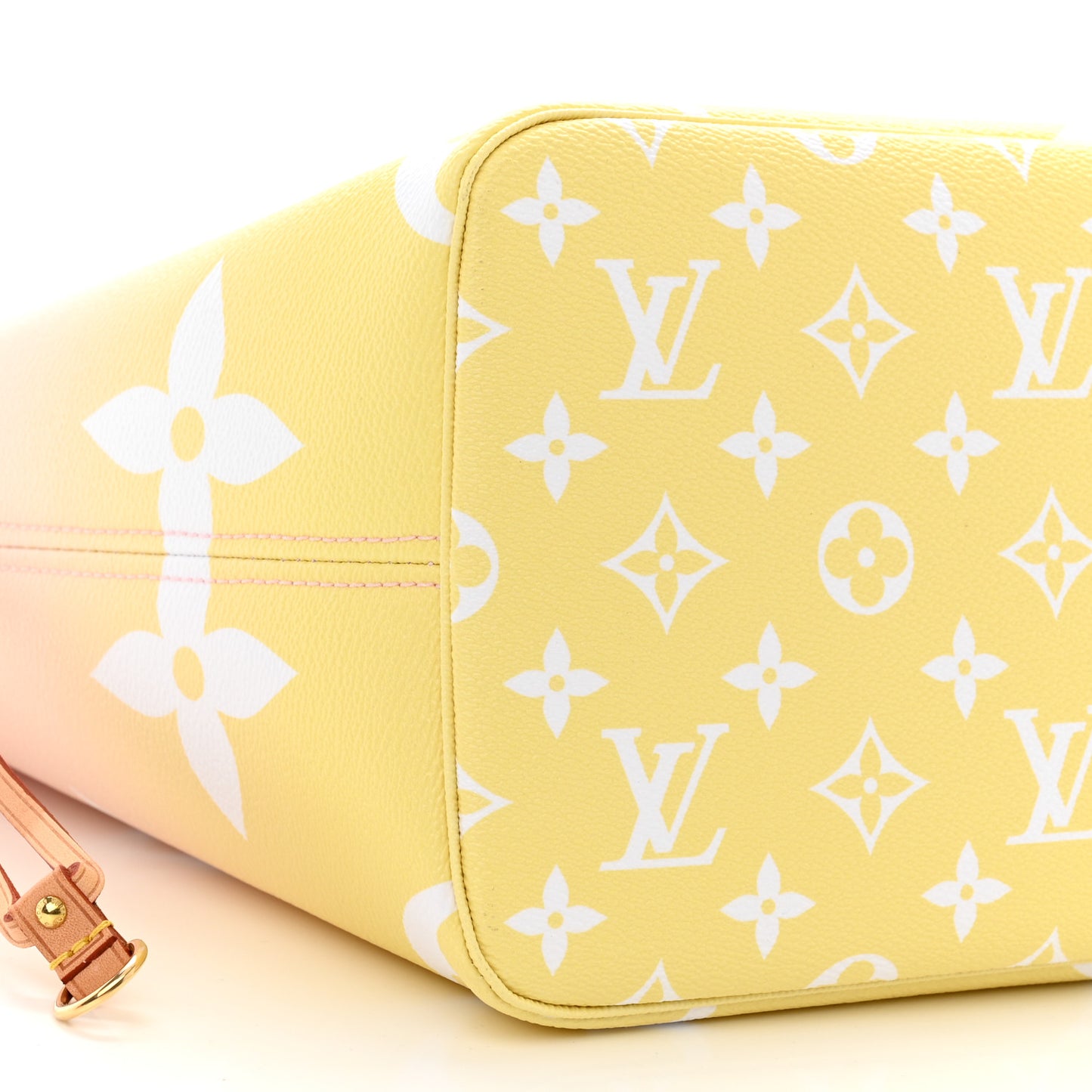 Monogram Giant By The Pool Neverfull MM Light Pink