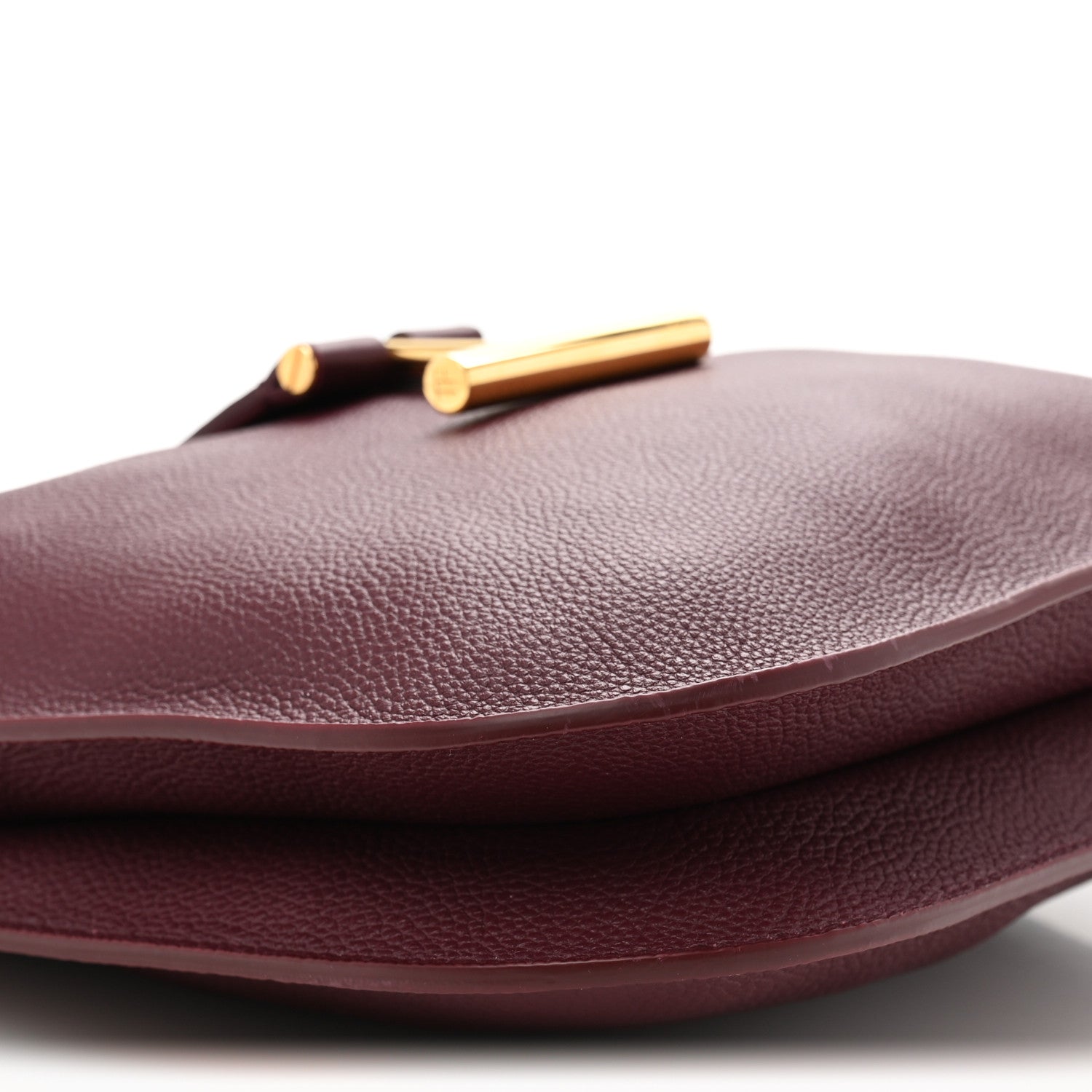 Tom Ford Grain Calfskin Small Tara Crossbody Red Plum 9 of 13