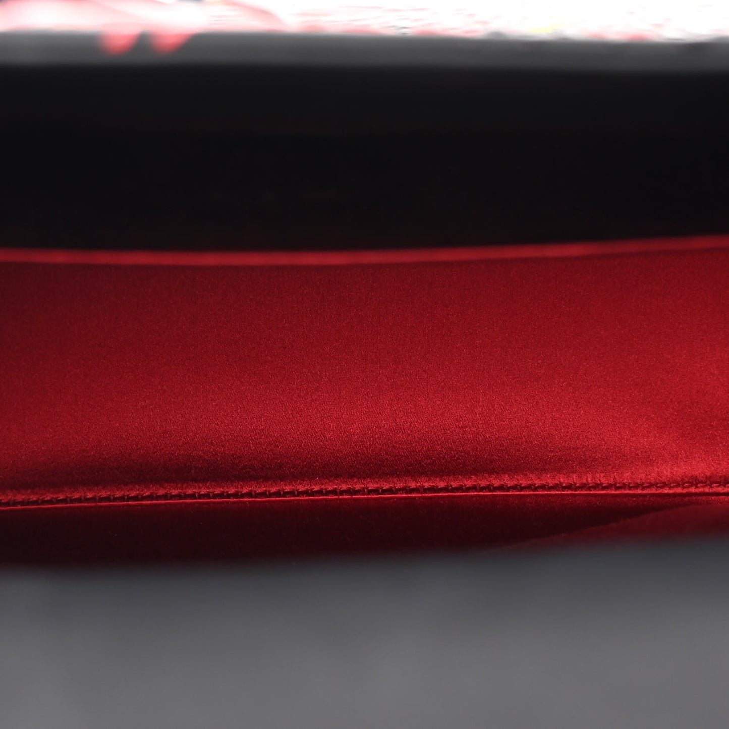 X BHARTI KHER Calfskin Embossed Matte Medium Lady Dior Art Black Multicolor