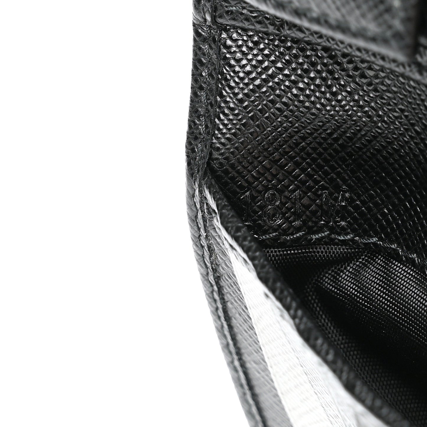 Saffiano Bi-Fold Wallet Black