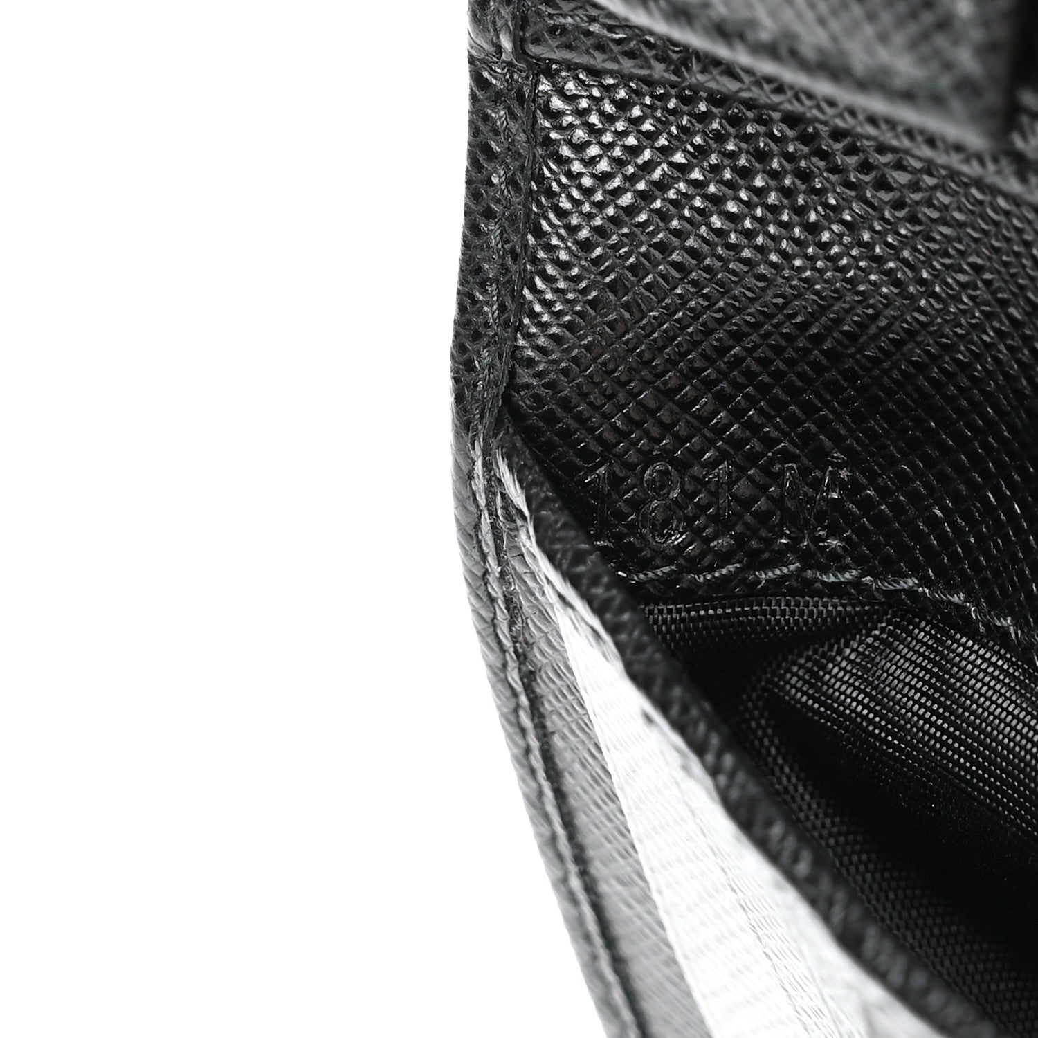 Prada Saffiano Bi-Fold Wallet Black 7 of 8