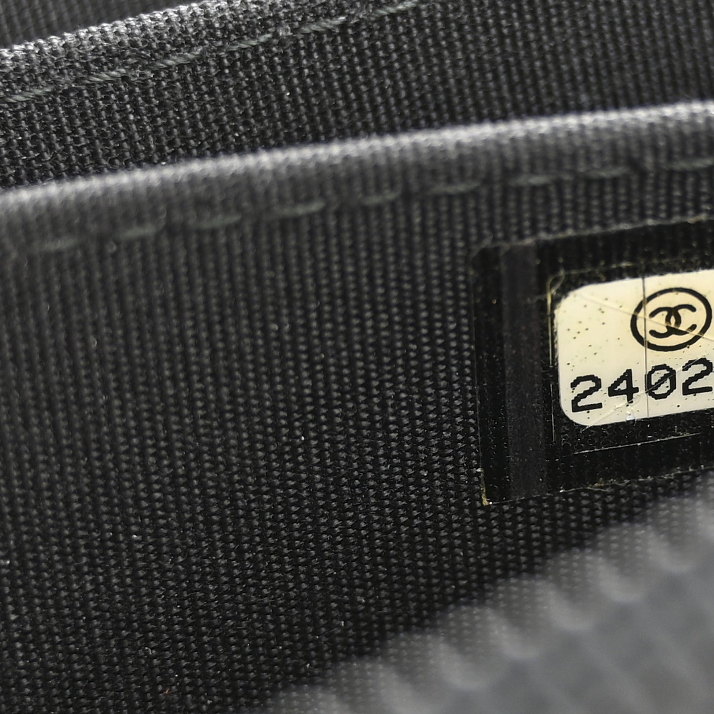 Caviar Quilted Boy Zip Around Coin Purse Wallet So Black