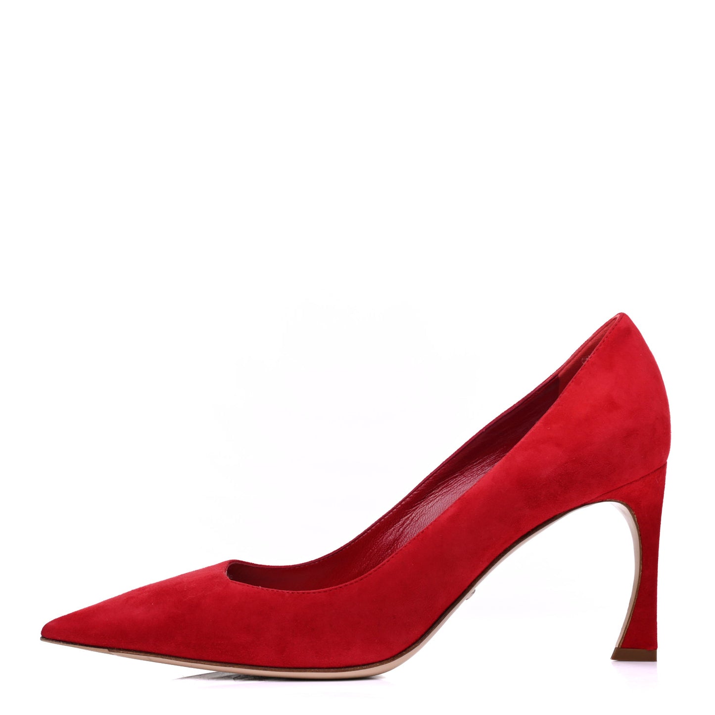Suede Songe Pumps 40 Red
