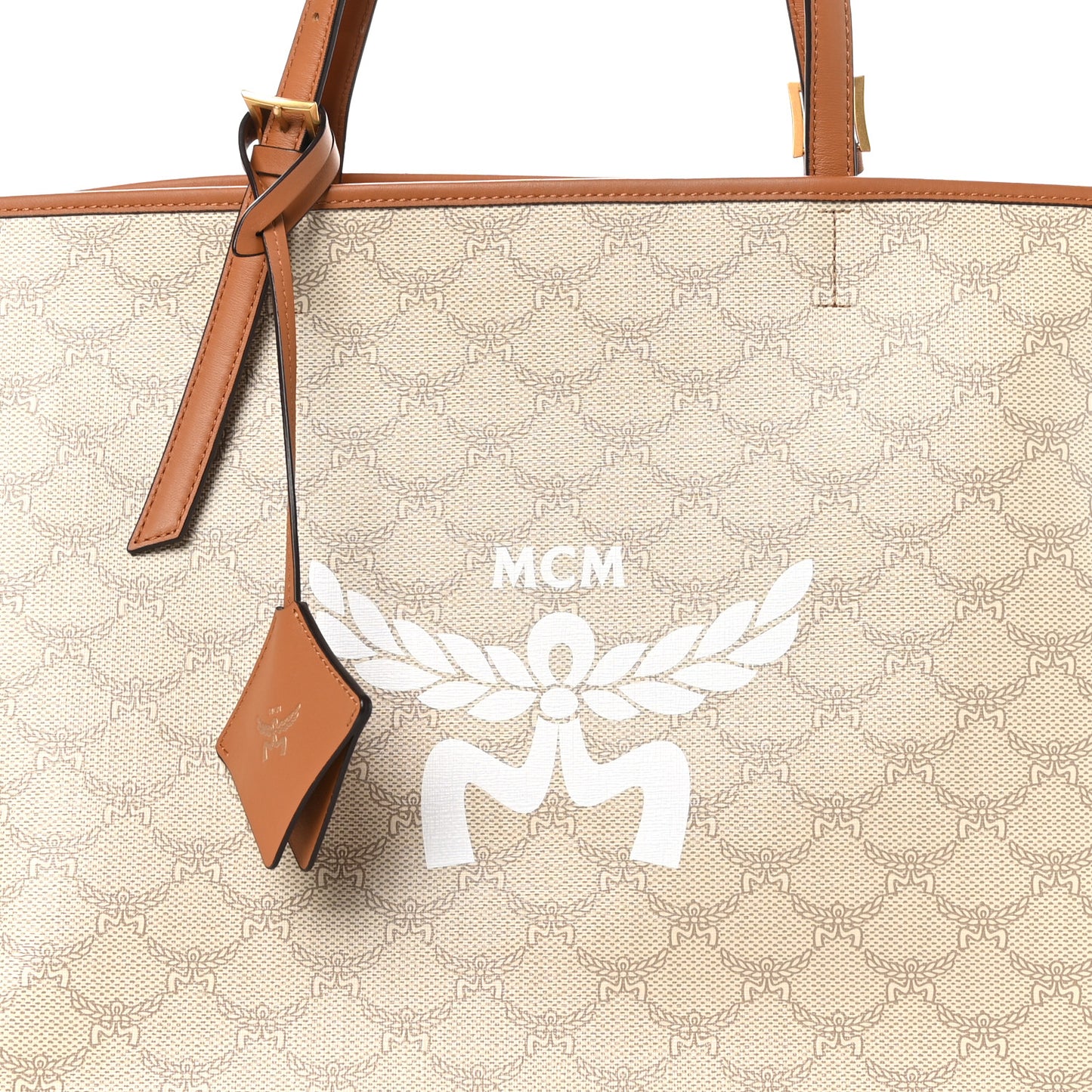Lauretos Nappa Medium Himmel Shopper Tote Oatmeal