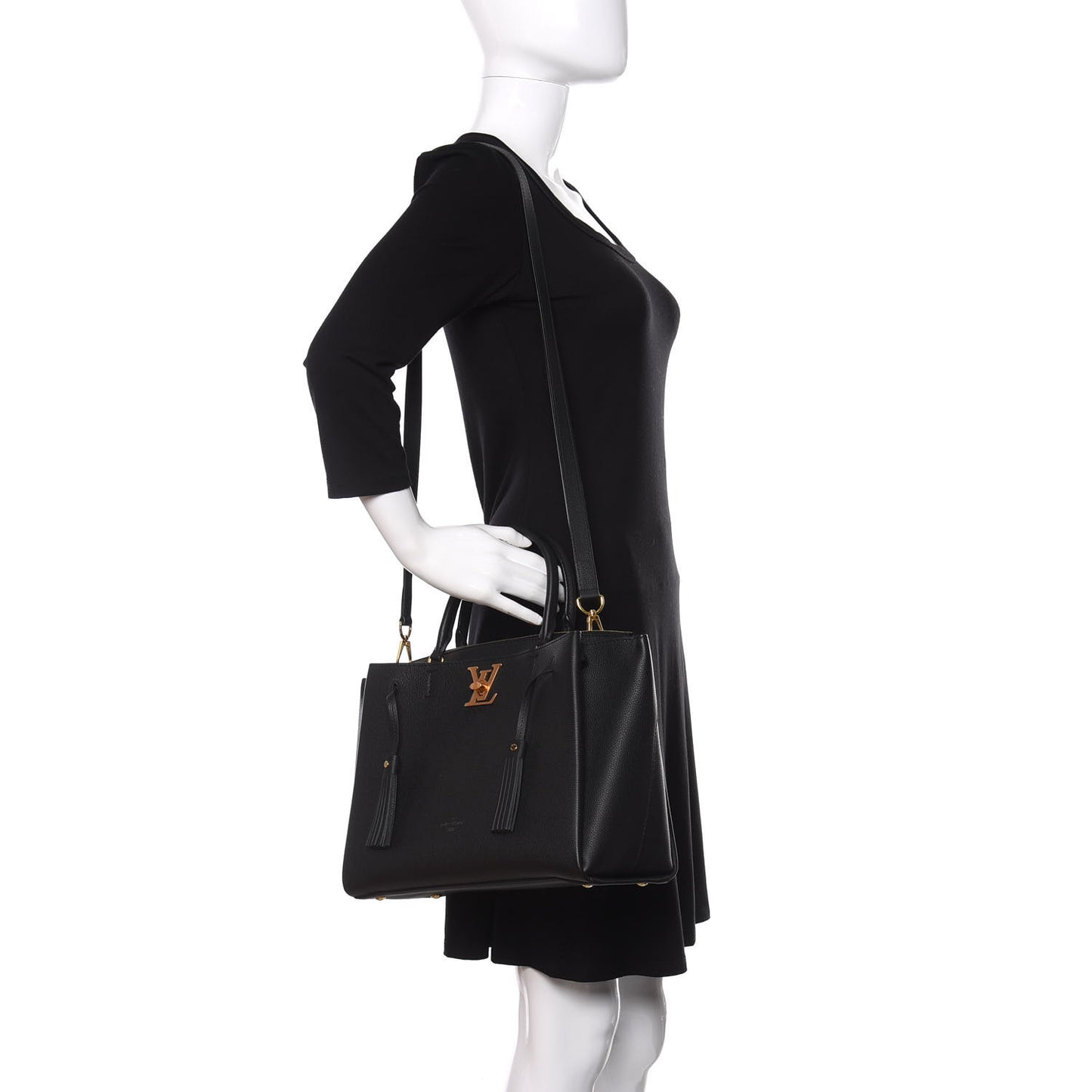 Calfskin Lockmeto Black