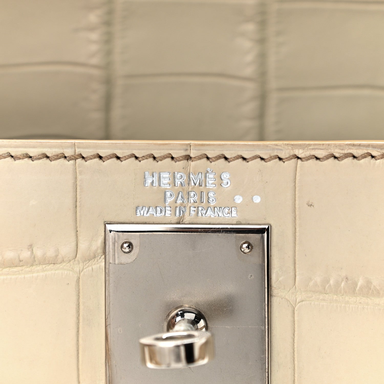 Hermes Matte Niloticus Crocodile Kelly Retourne 28 6 of 10