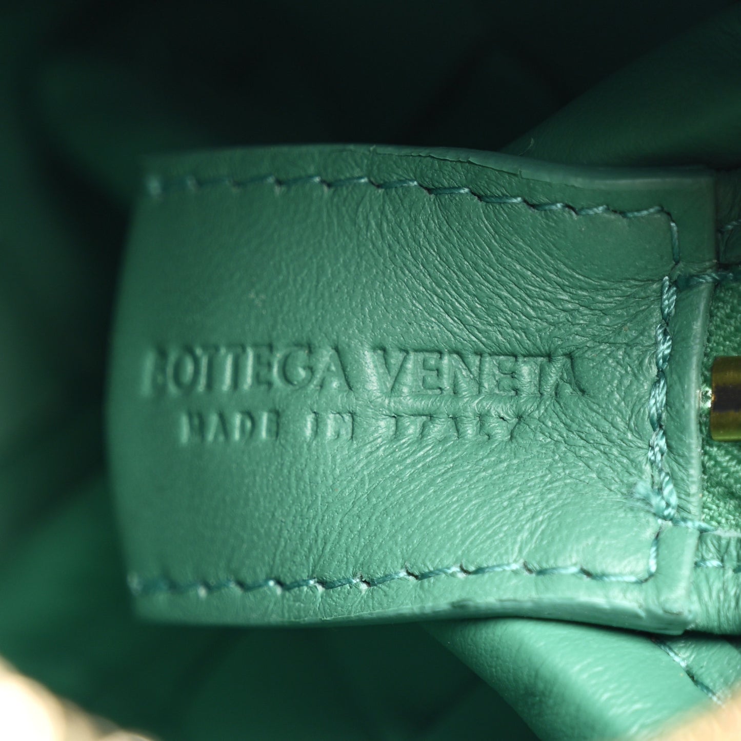 Nappa Intrecciato Candy Loop Camera Bag Mermaid