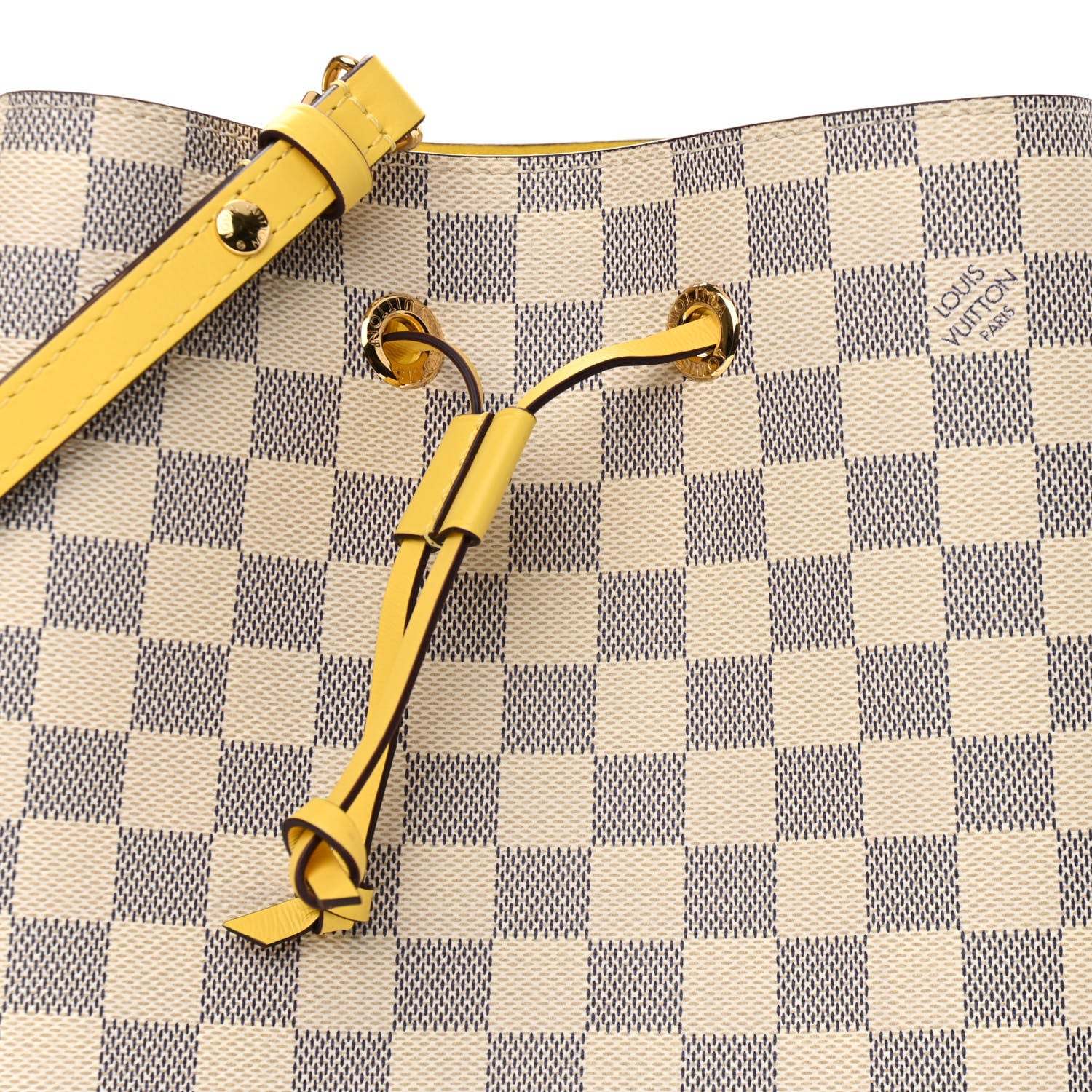 Louis Vuitton Damier Azur Neonoe MM Pineapple 7 of 10