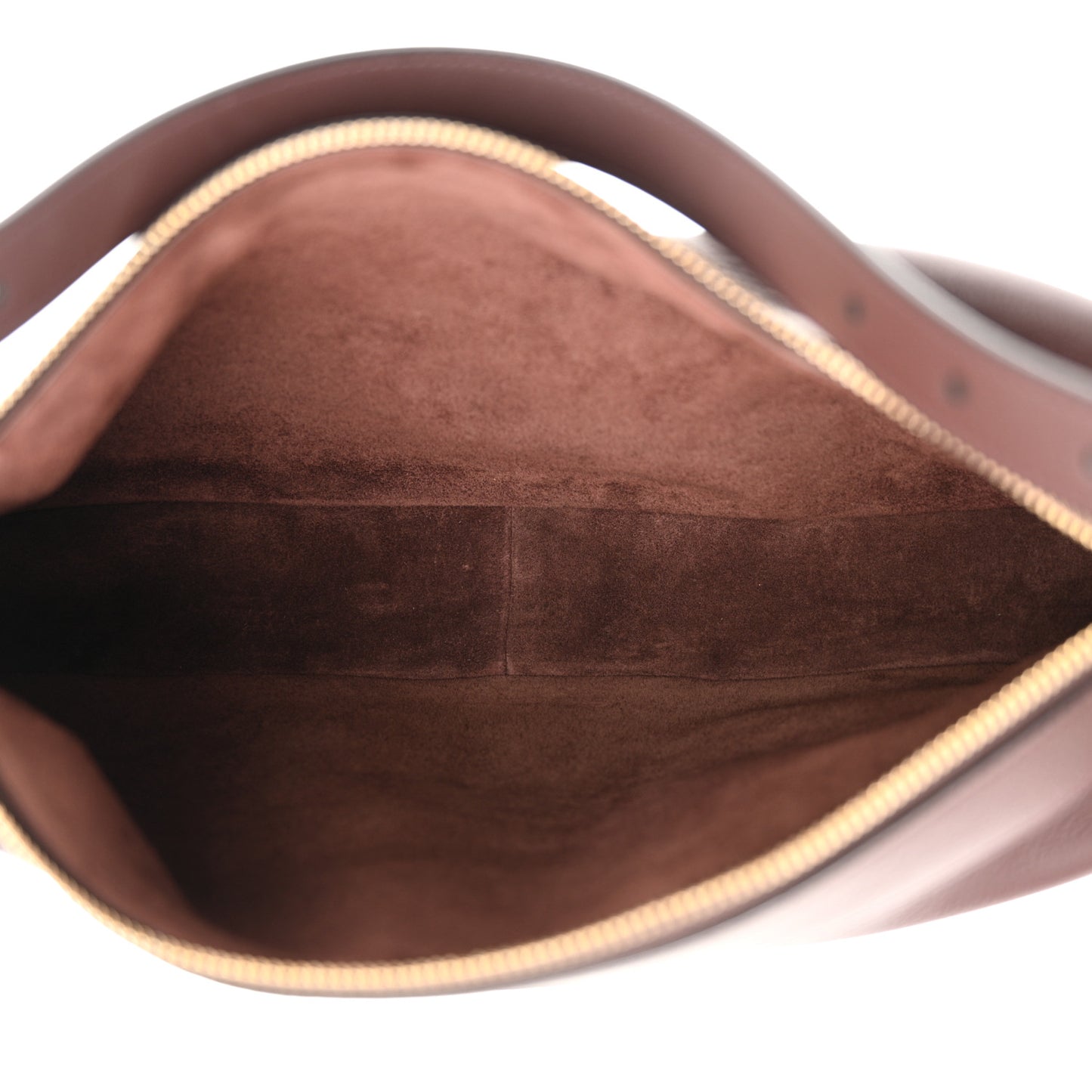 Supple Calfskin Medium Romy Shoulder Bag Hickory