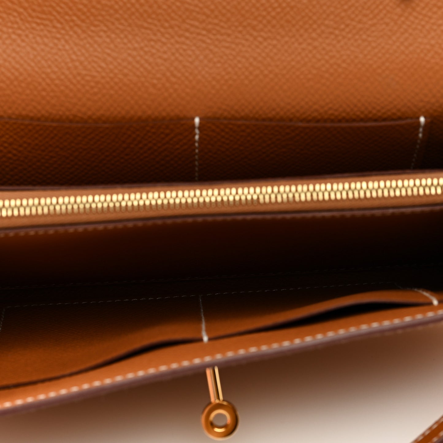 Epsom Kelly Wallet To Go Gold
