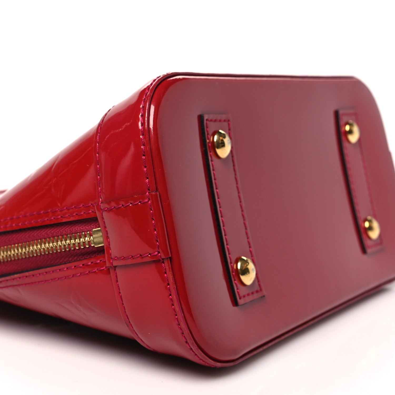 Louis Vuitton Vernis Alma BB Rose Indien 8 of 9