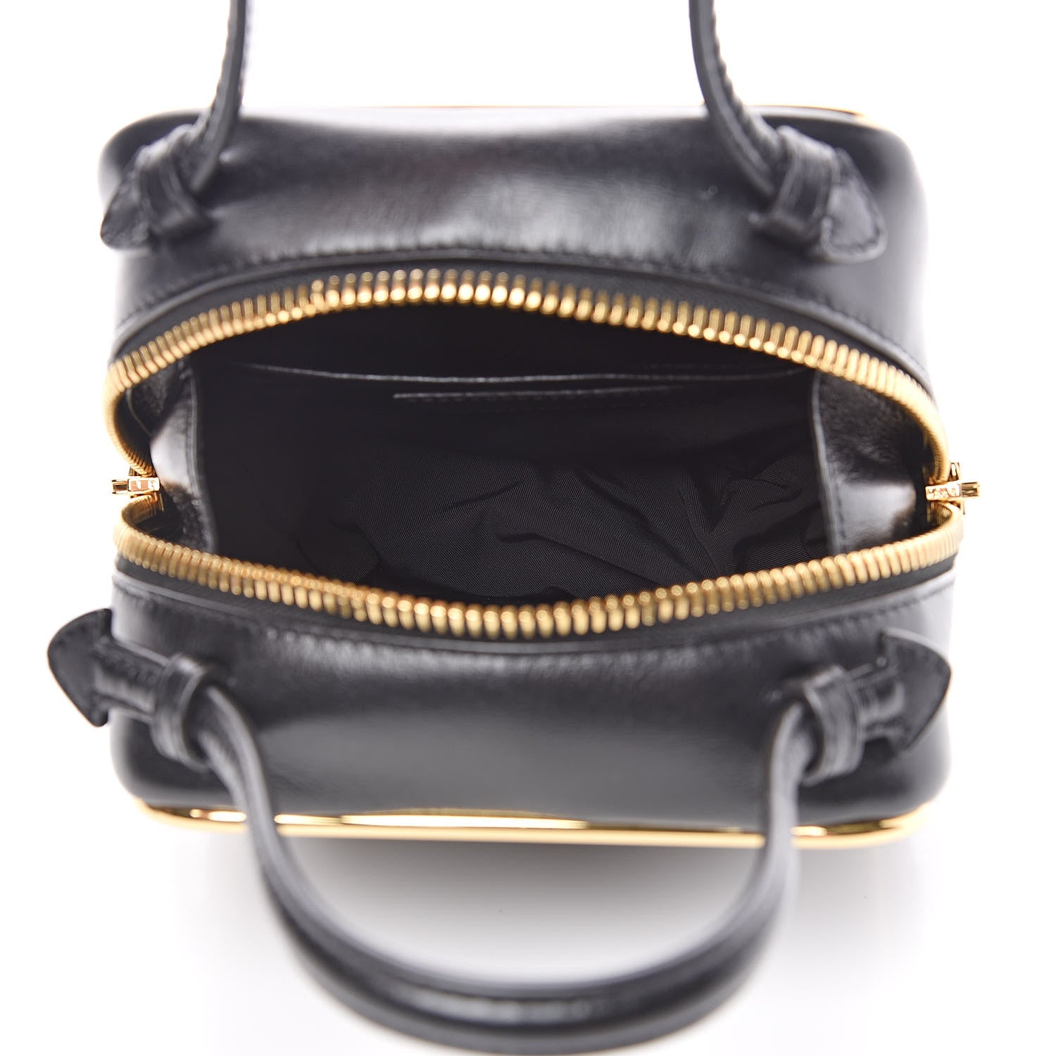 Alexander Wang Supple Calfskin Halo Top Handle Bag Black 5 of 9