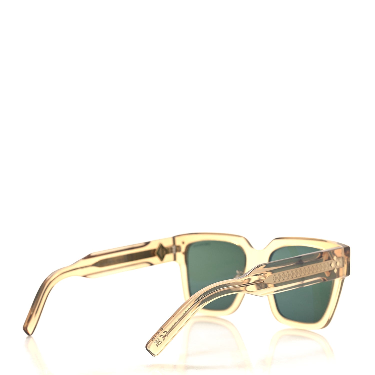 Christian Dior Acetate Diorsignature S10F Square Sunglasses Transparent 4 of 7