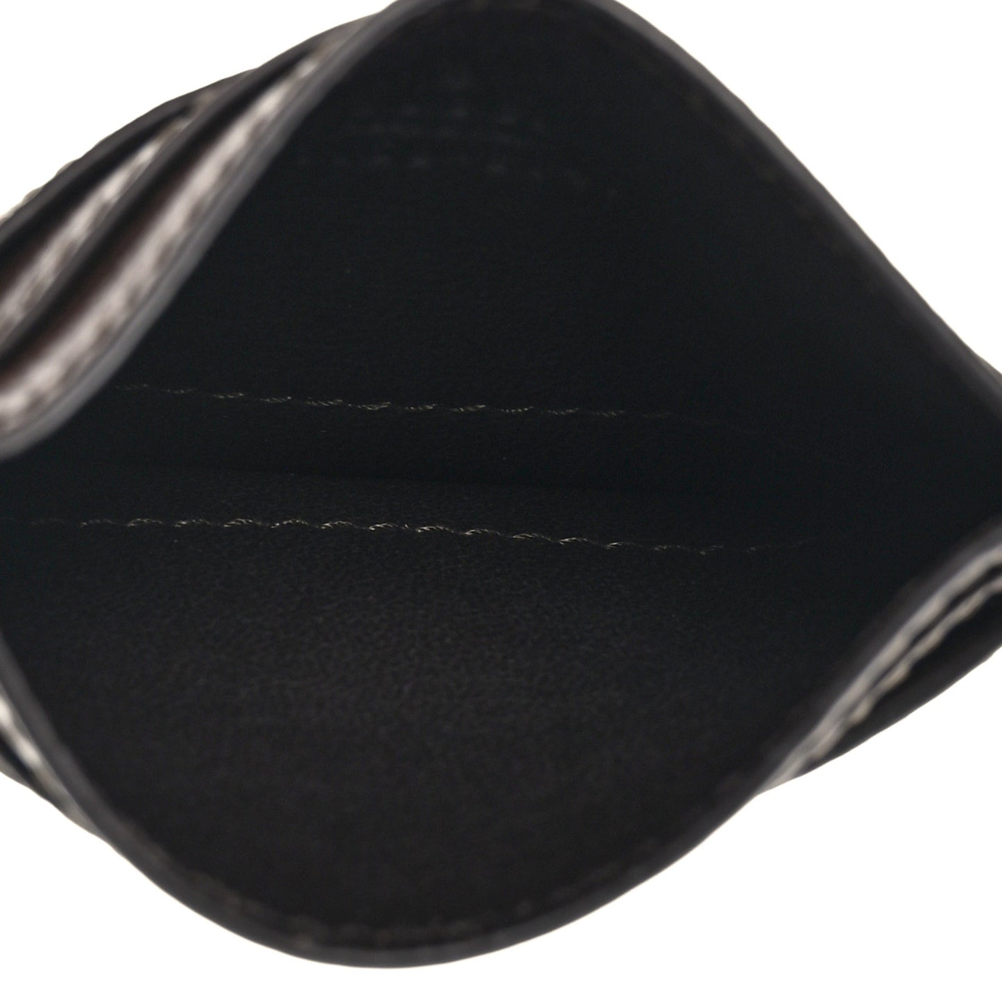 GG Supreme Monogram Ophidia Card Holder Brown