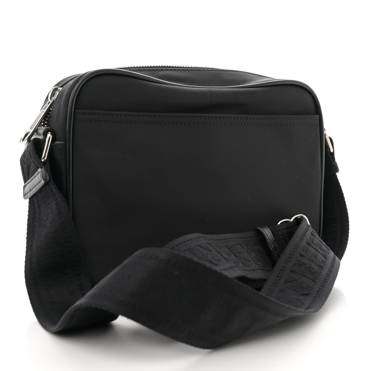 Nylon Paddy Crossbody Bag Black