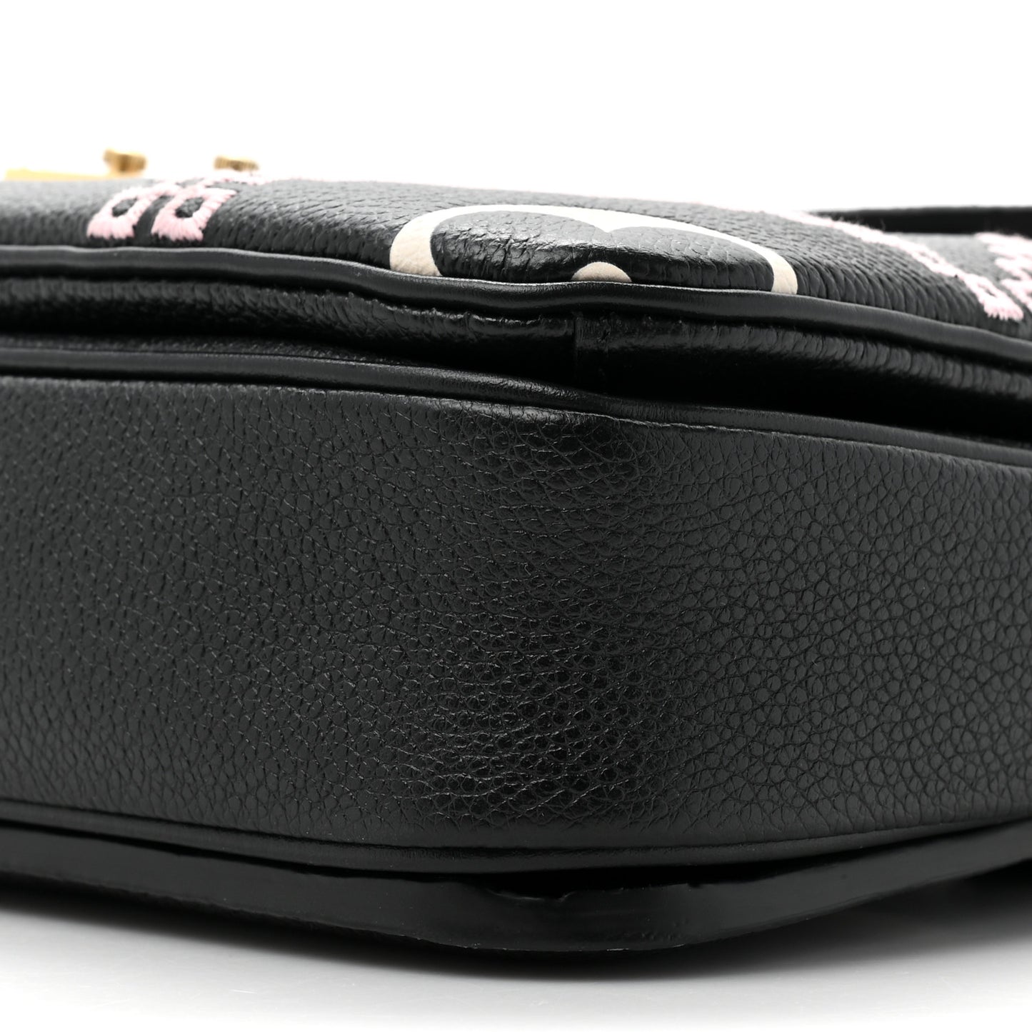 Empreinte Monogram Giant Broderies Pochette Metis Black