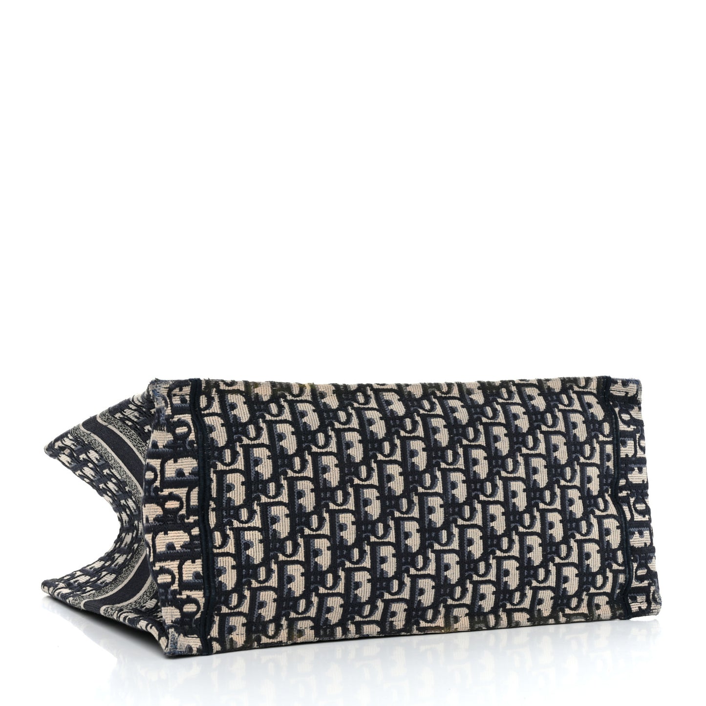 Oblique Medium Book Tote Blue Multicolor