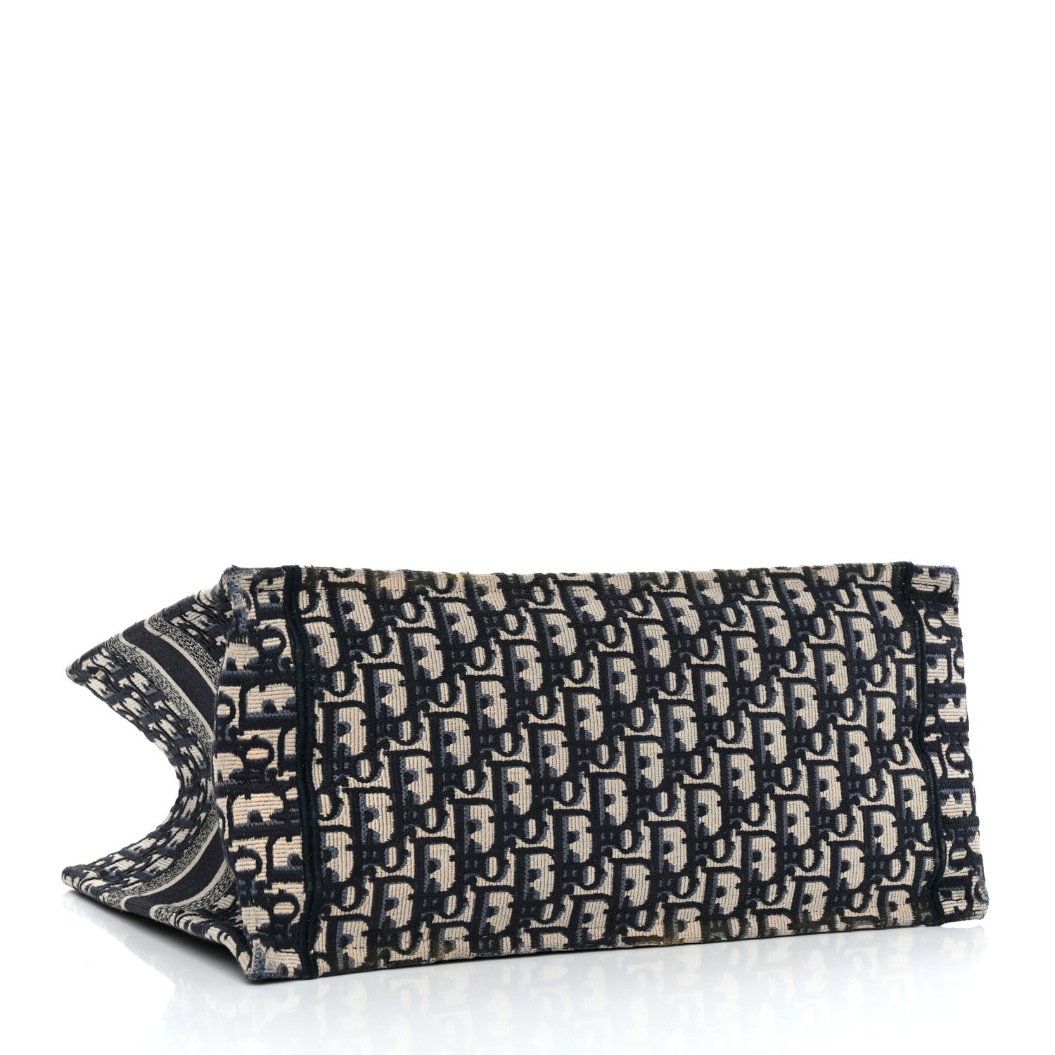 Christian Dior Oblique Medium Book Tote Blue Multicolor 4 of 16