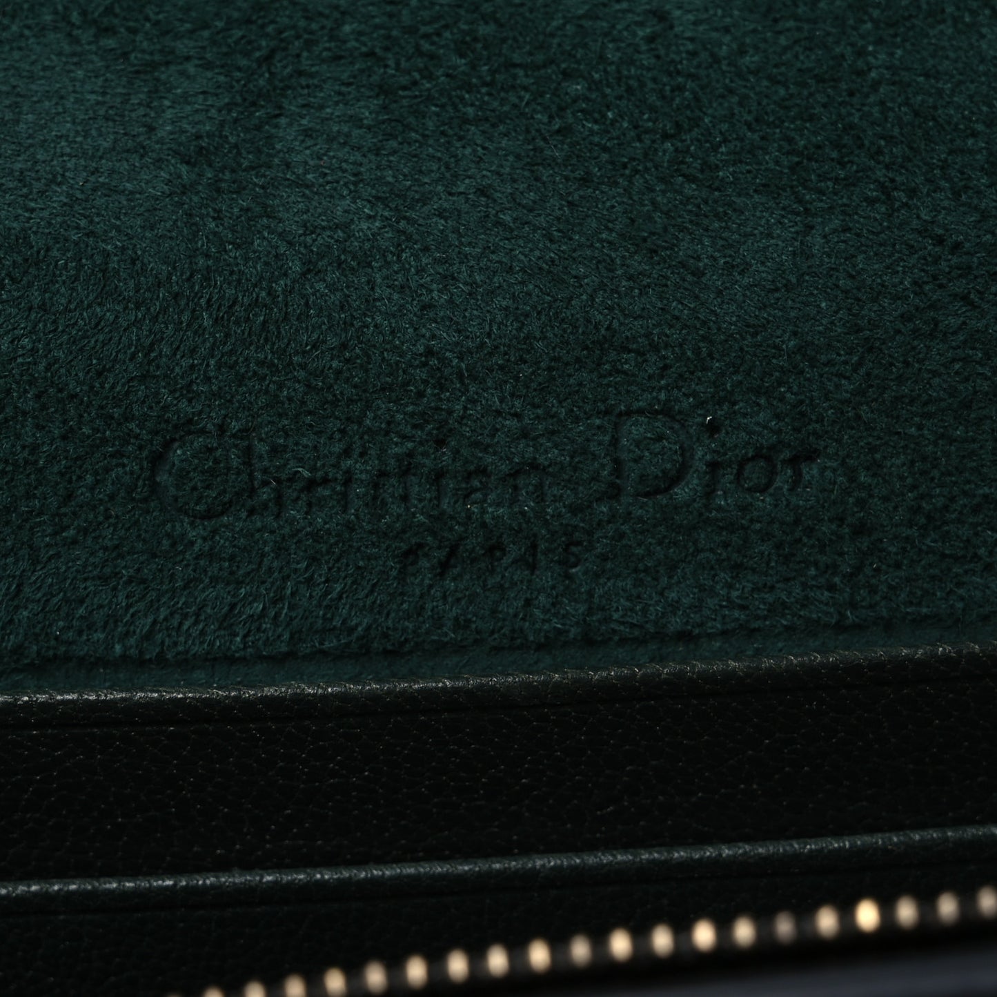Goatskin Saddle Belt Bag Green