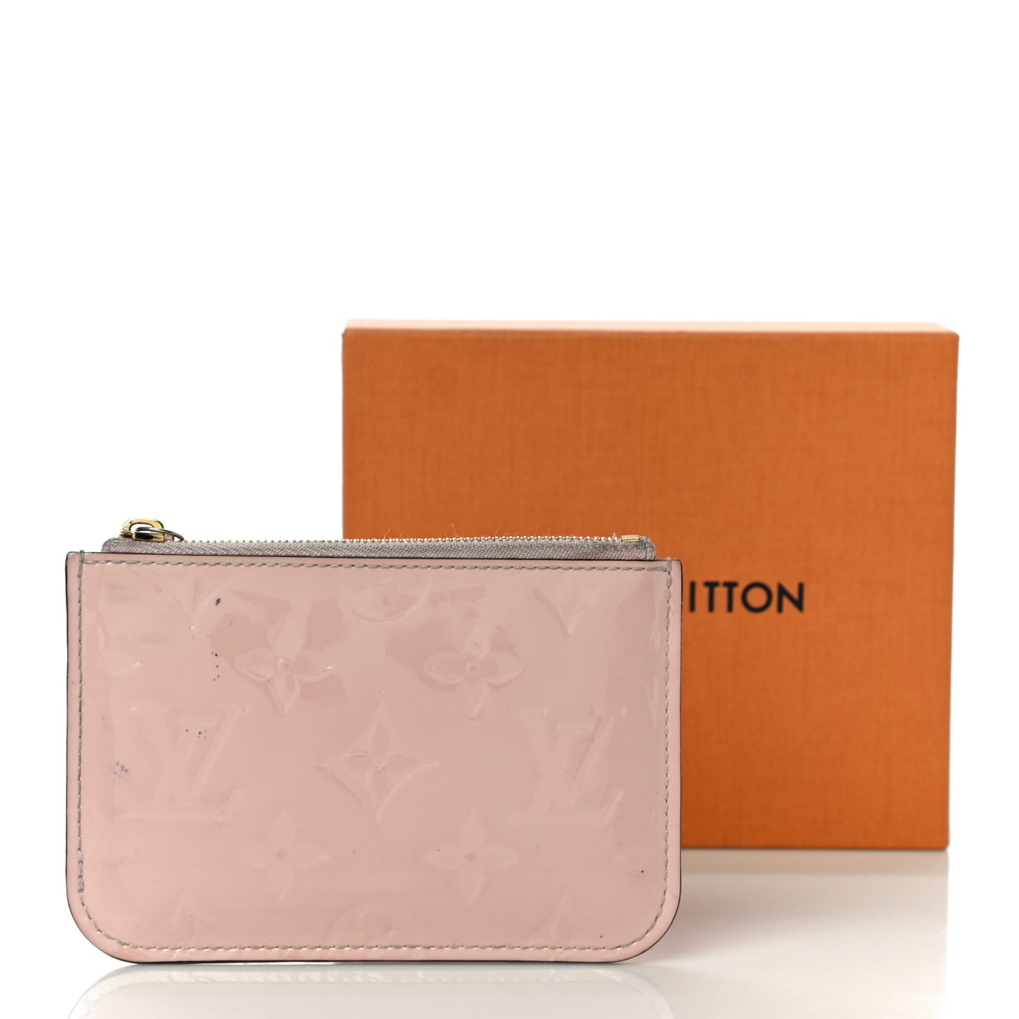 Vernis Key Pouch Rose Ballerine