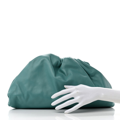 Smooth Butter Calf The Pouch Oversized Clutch Linoleum
