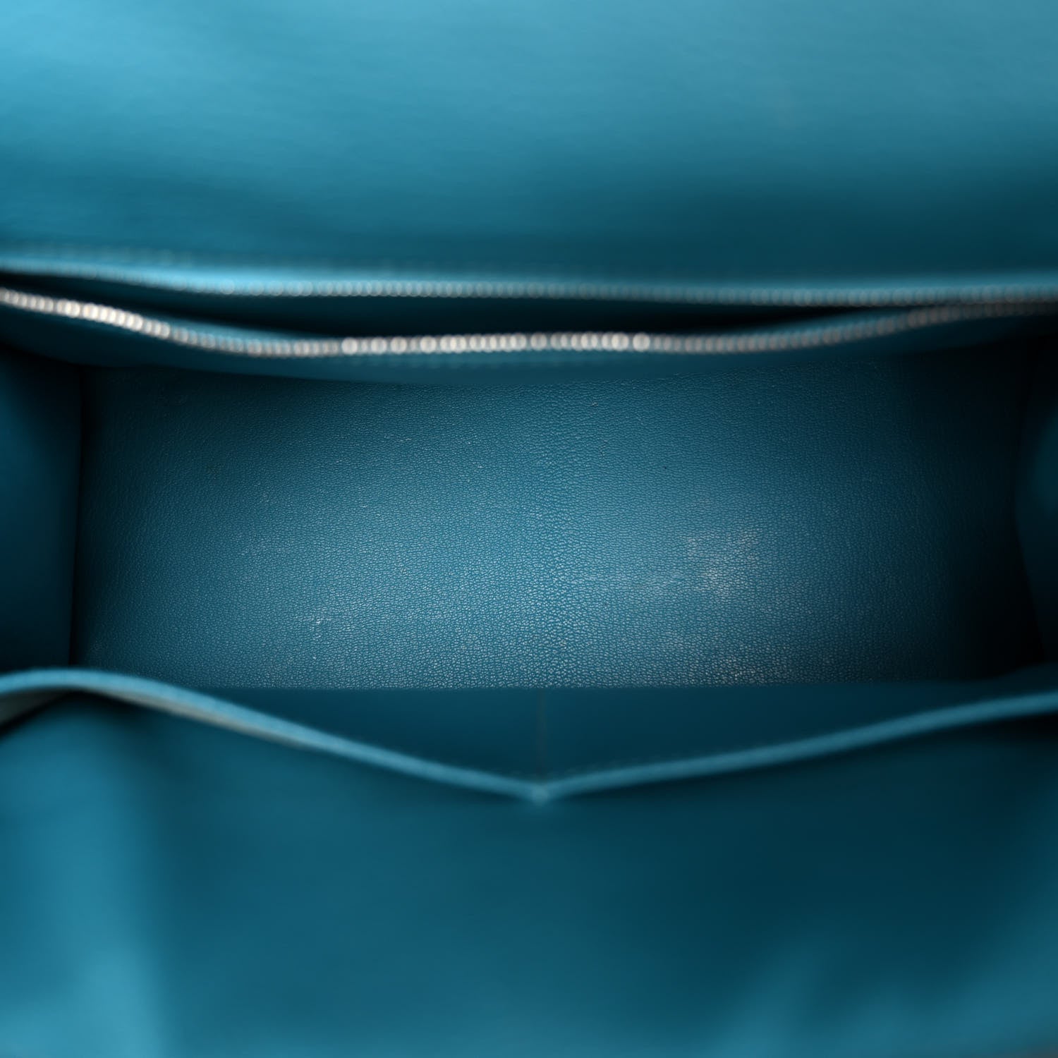 Hermes Chevre Mysore Kelly Sellier 28 Turquoise 5 of 12