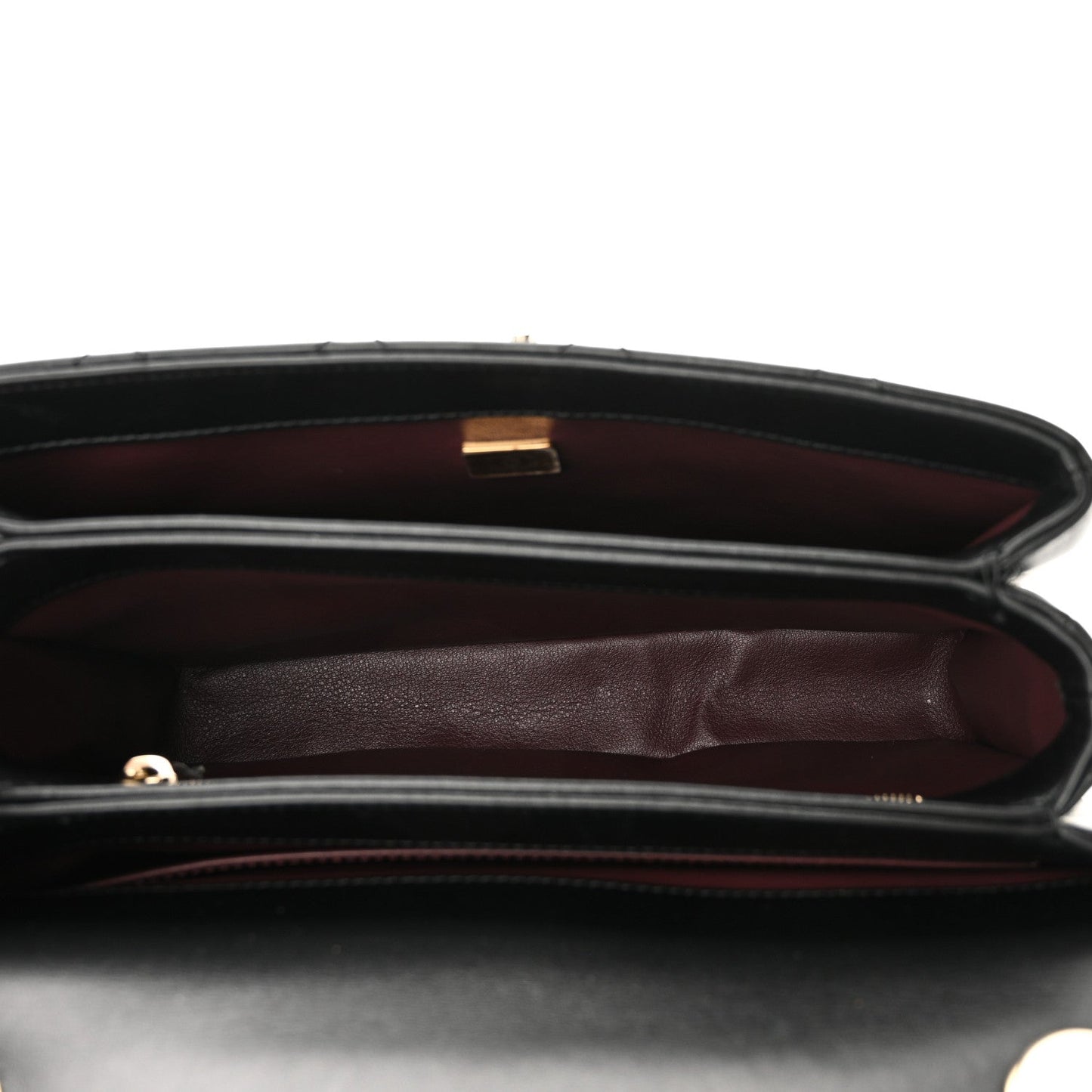 Lambskin Quilted Small Trendy CC Dual Handle Flap Bag Black