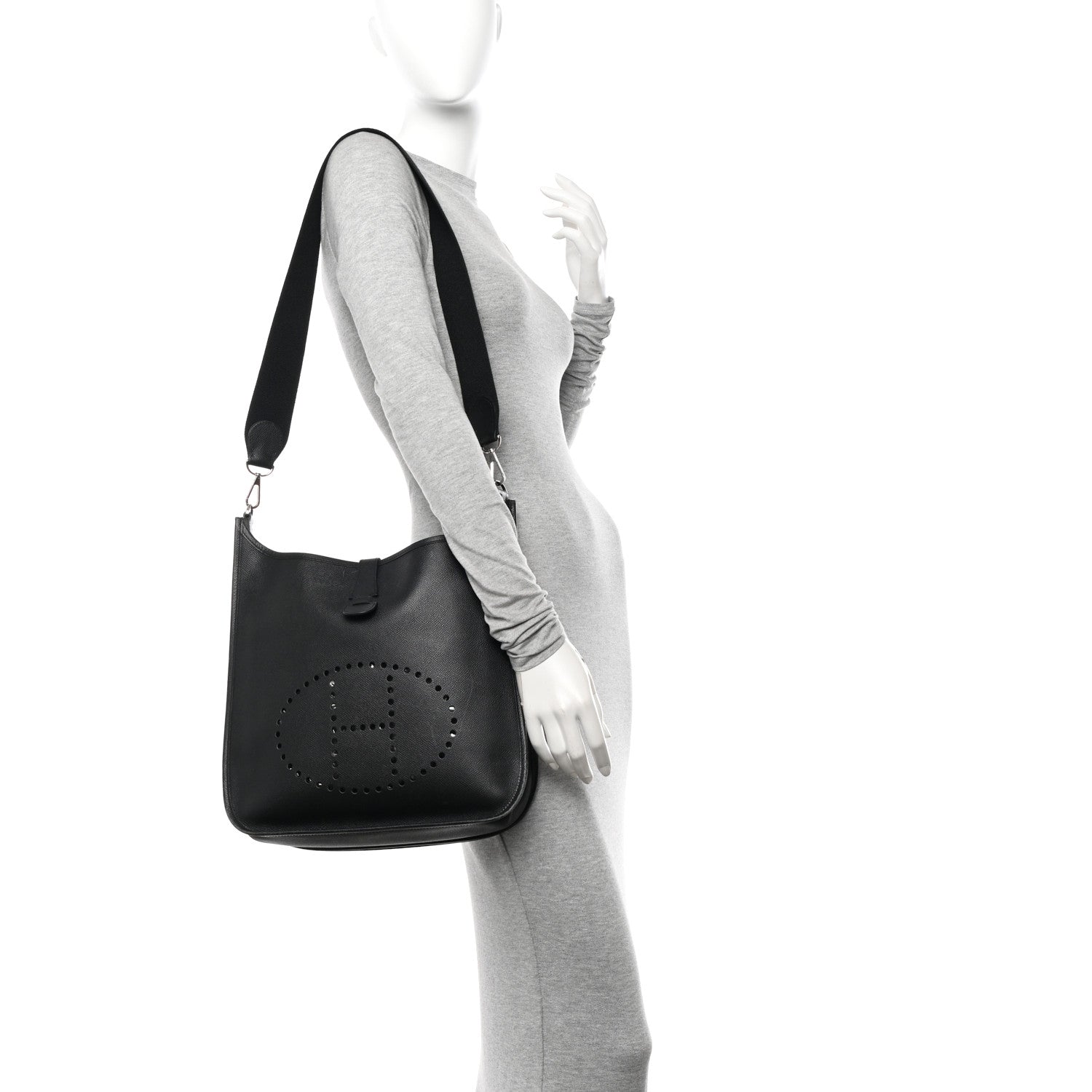 Hermes Epsom Evelyne II GM Black 2 of 11