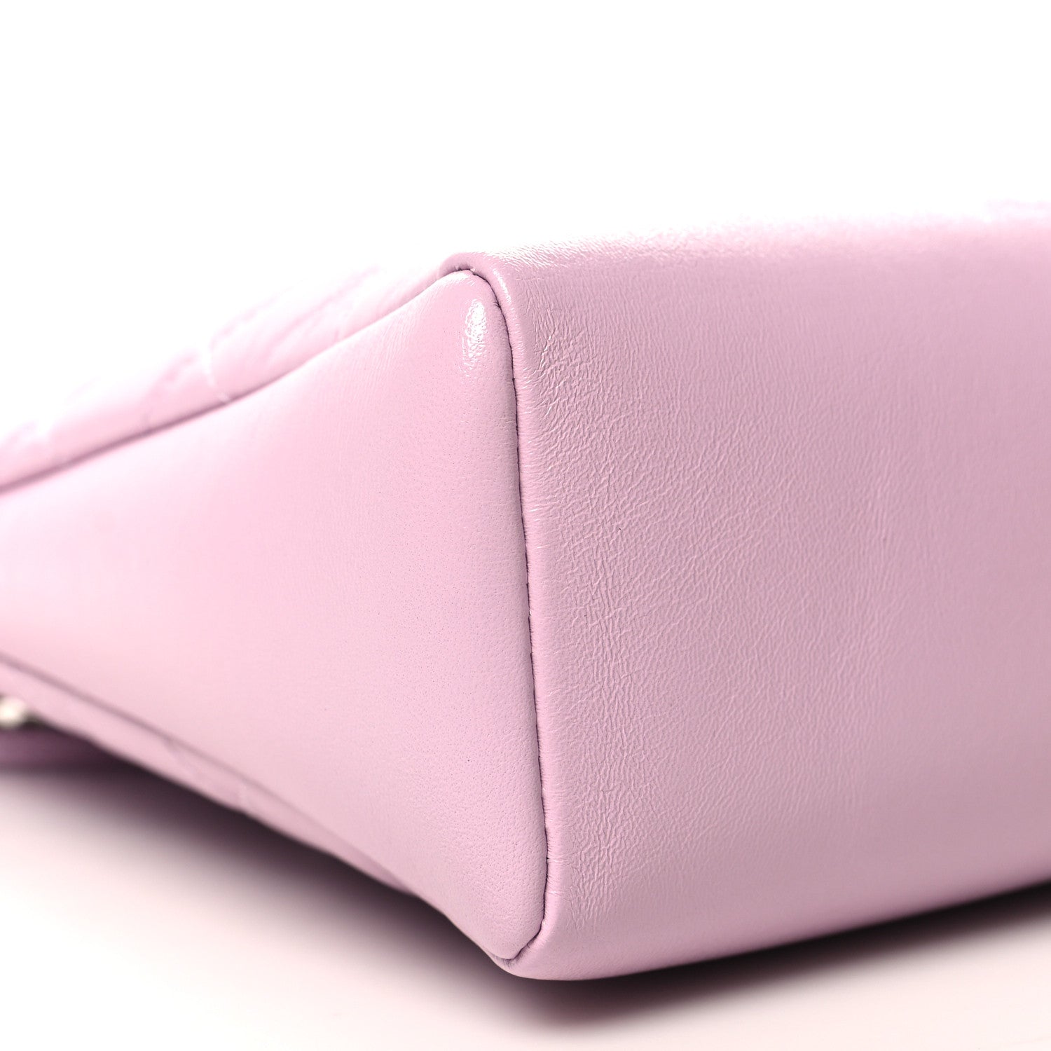 Chanel Shiny Lambskin Quilted 31 Shopping Bag Lilac 9 of 11