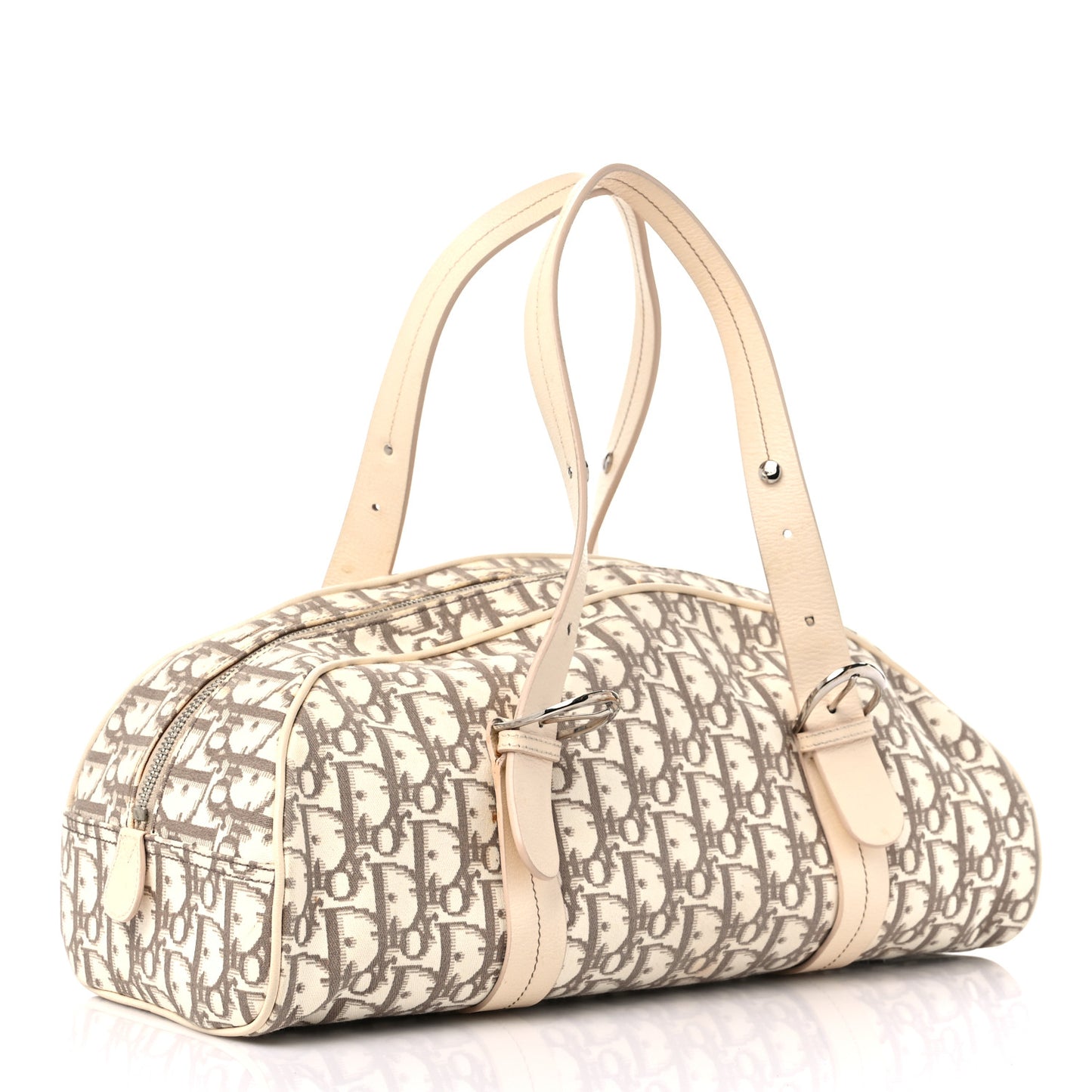 Monogram Vintage Flowers Bowler Beige