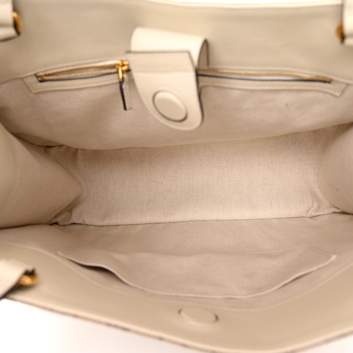 Monogram New Sakai Calfskin Lux Horsebit 1955 Tote Beige Ebony Mystic White