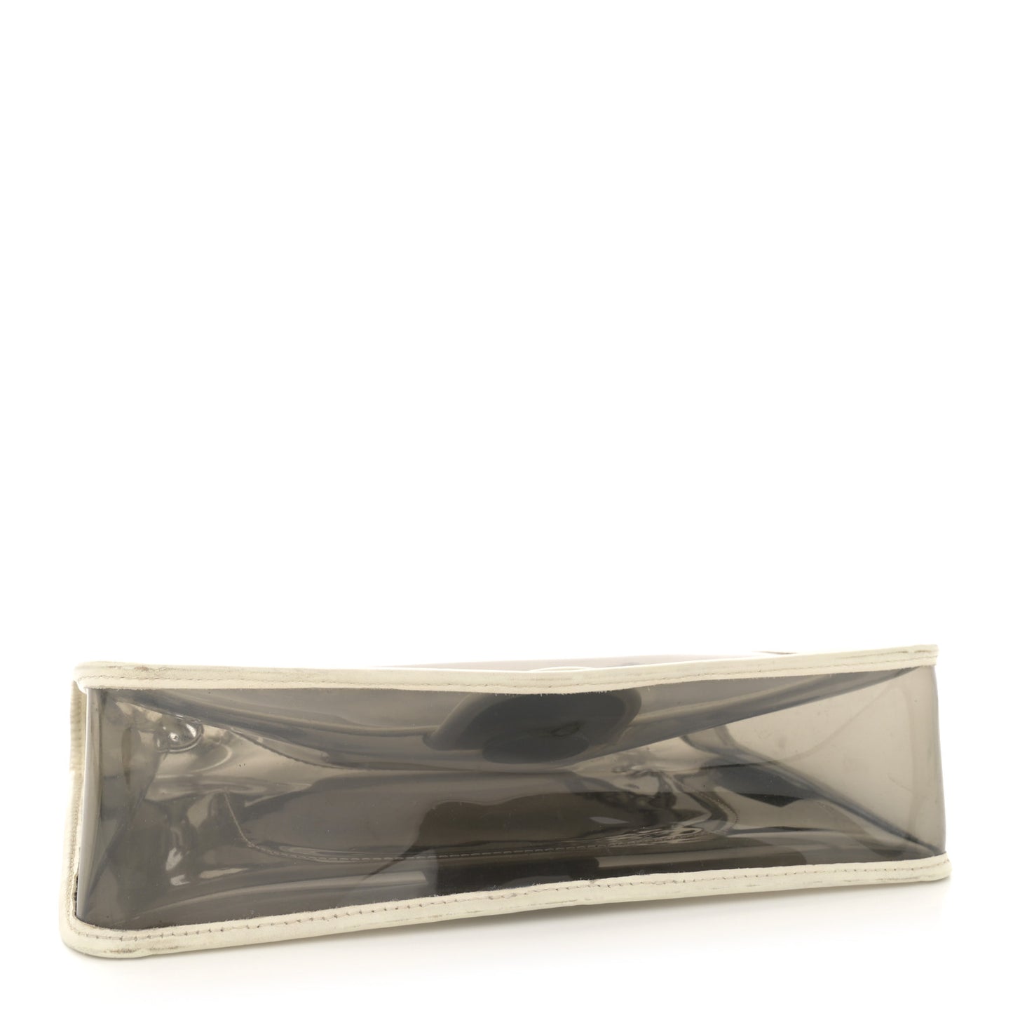 Lambskin Vinyl Large Naked Flap Silver