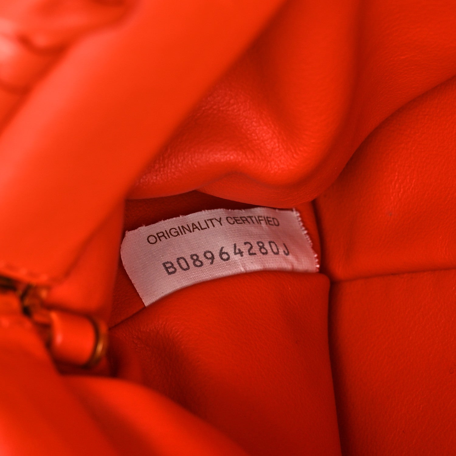 Bottega Veneta Calfskin The Pouch Chain Maple 8 of 11