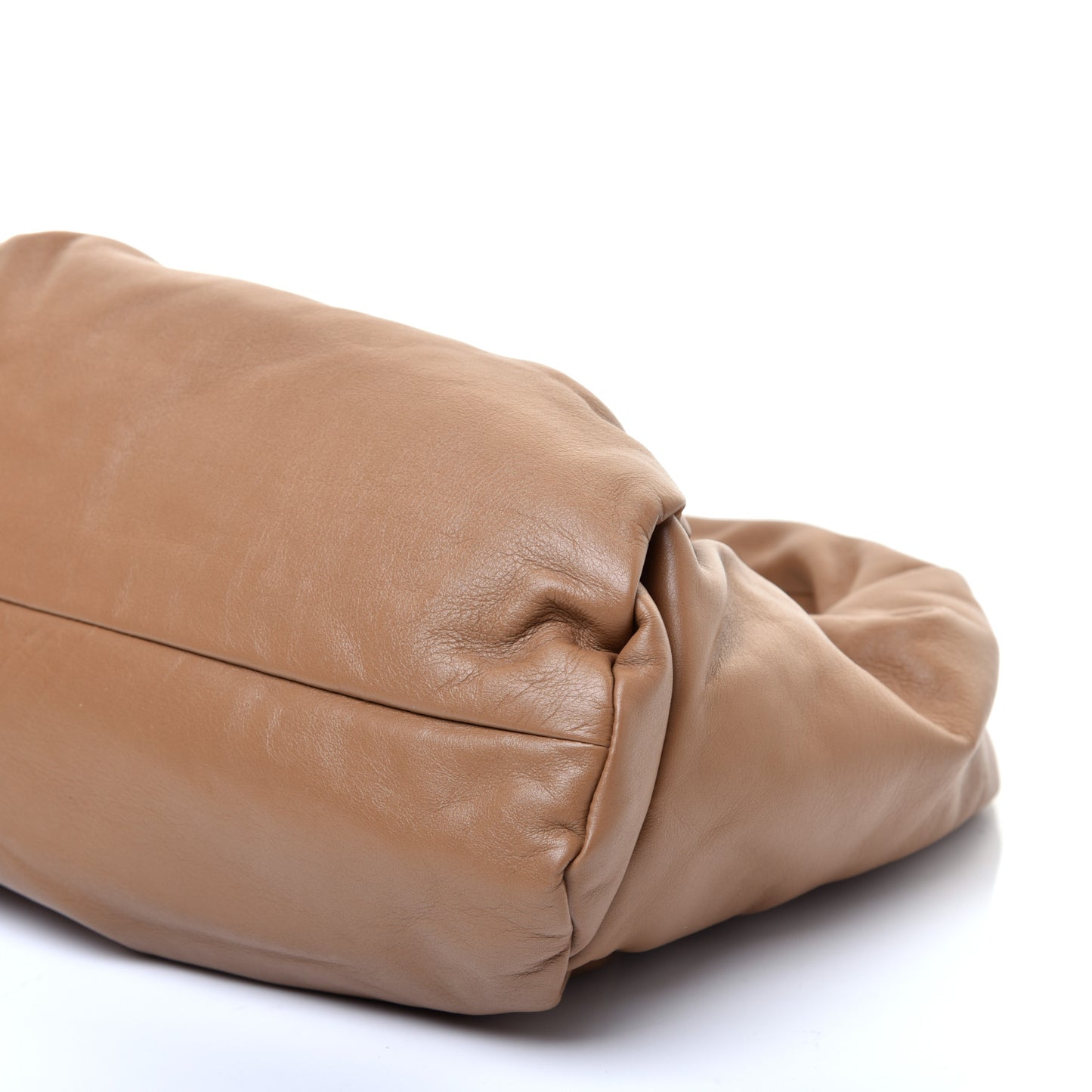 Smooth Butter Calfskin Small The Shoulder Pouch Cammello