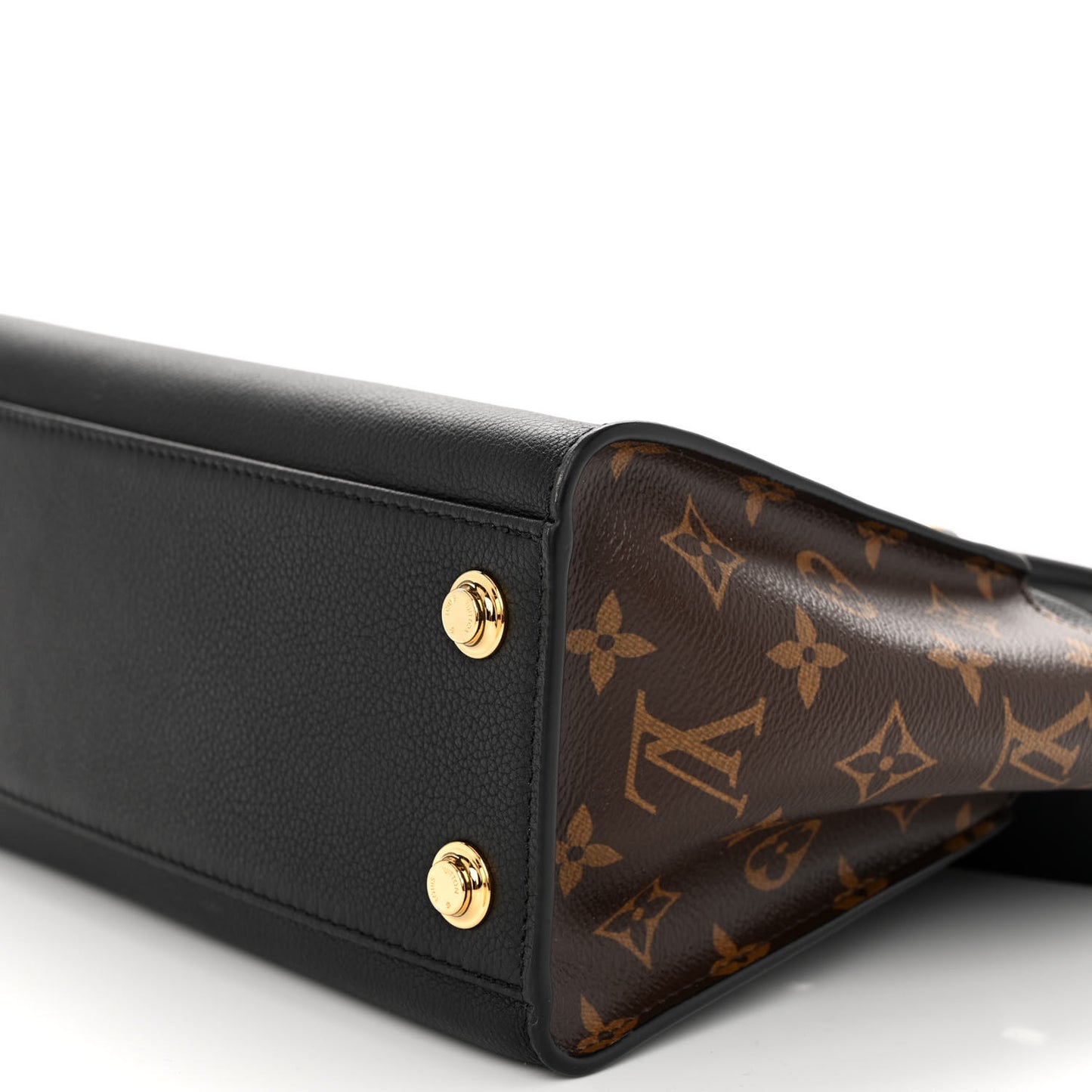Calfskin Monogram On My Side PM Black