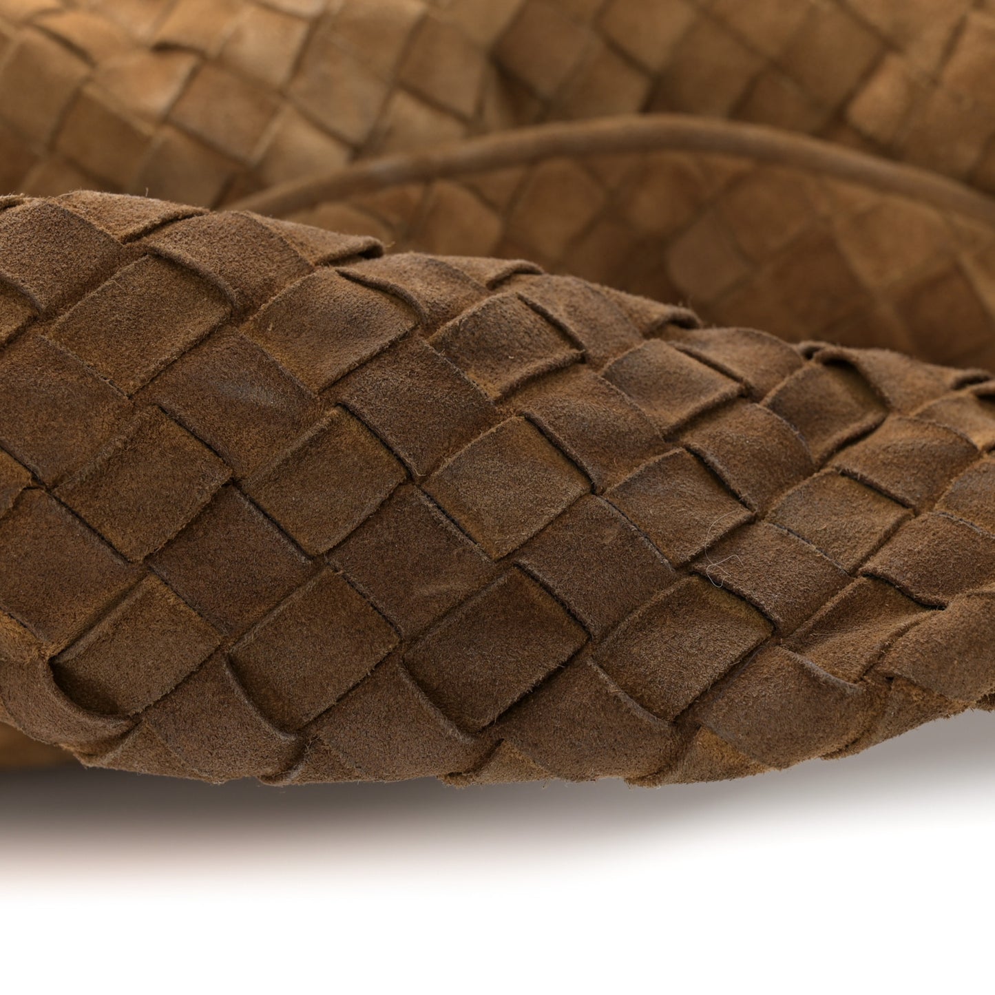 Suede Intrecciato Large Hop Acorn