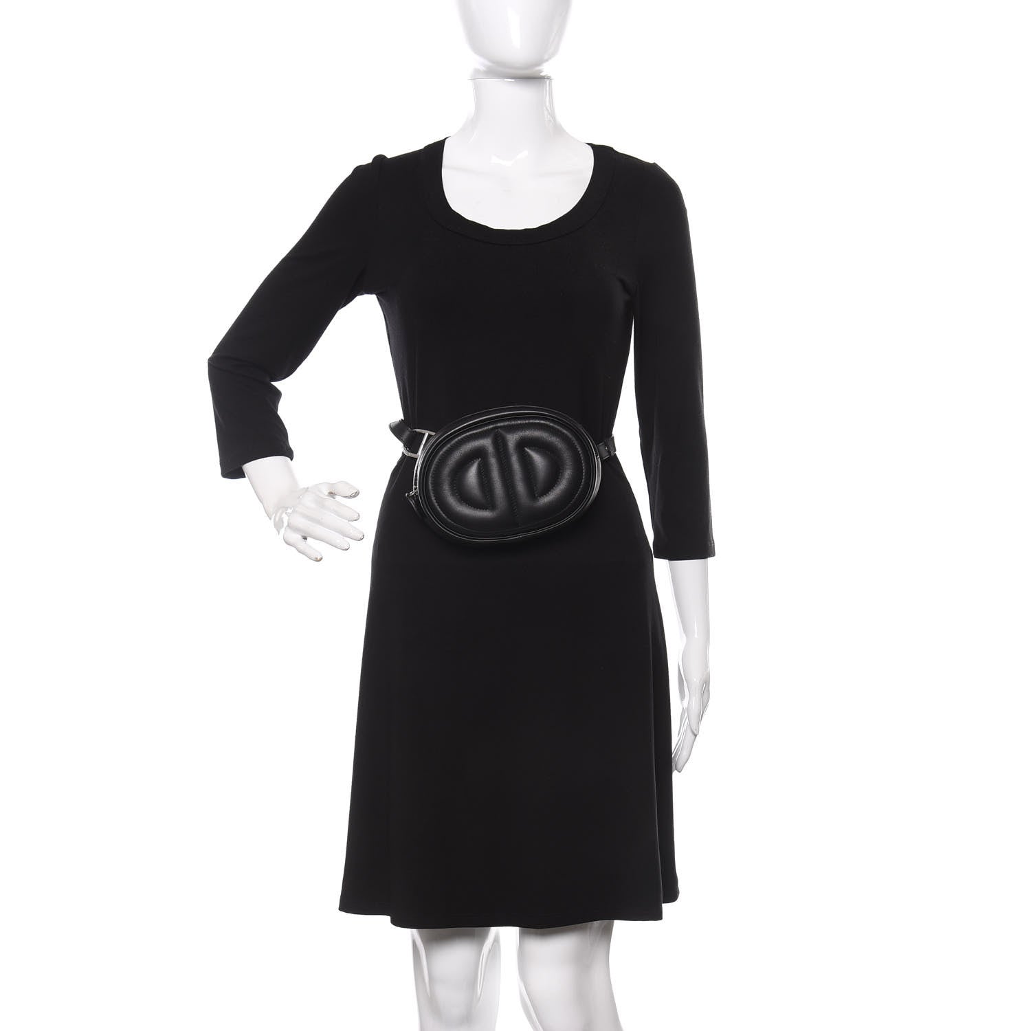 Hermes Swift In-The-Loop Belt Bag Black 2 of 9