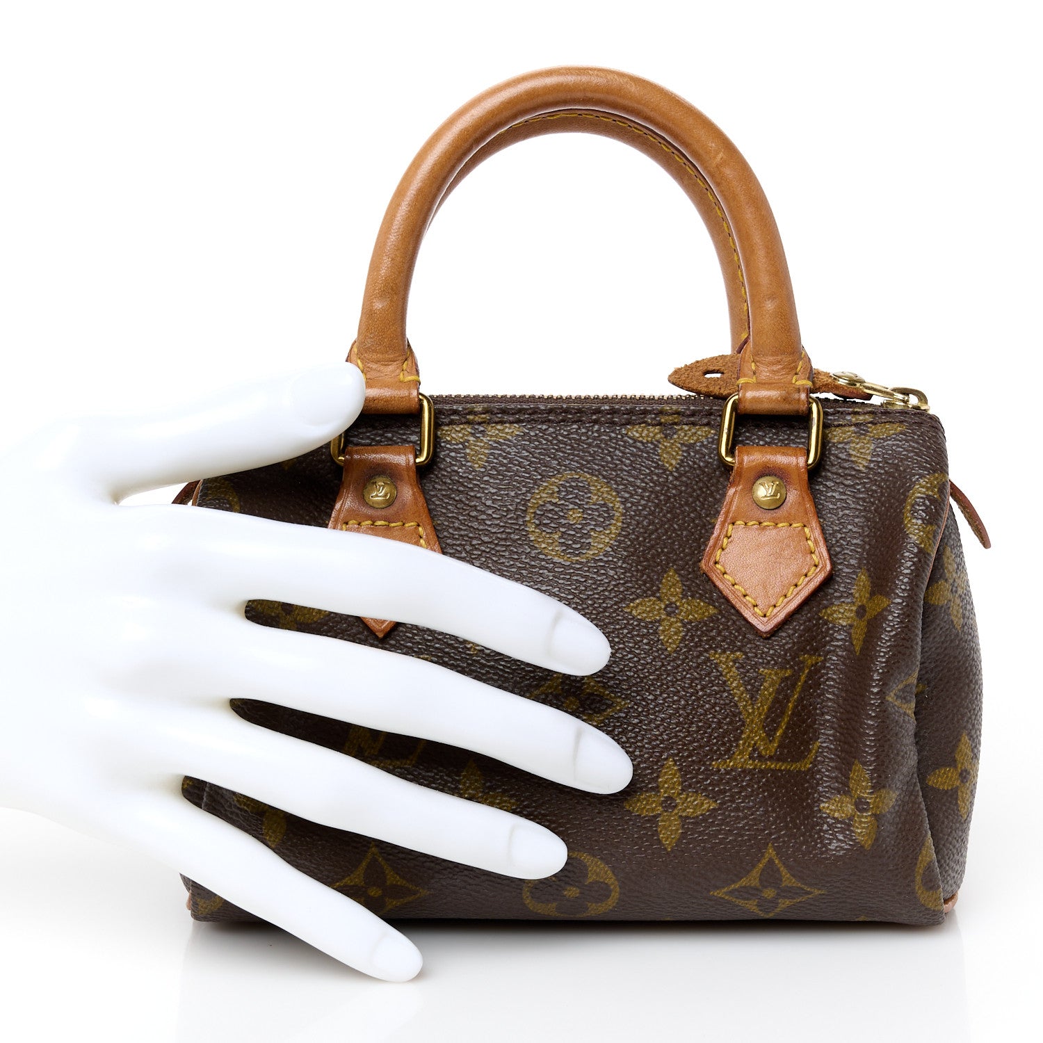 Louis Vuitton Monogram Mini Sac HL Speedy 2 of 11