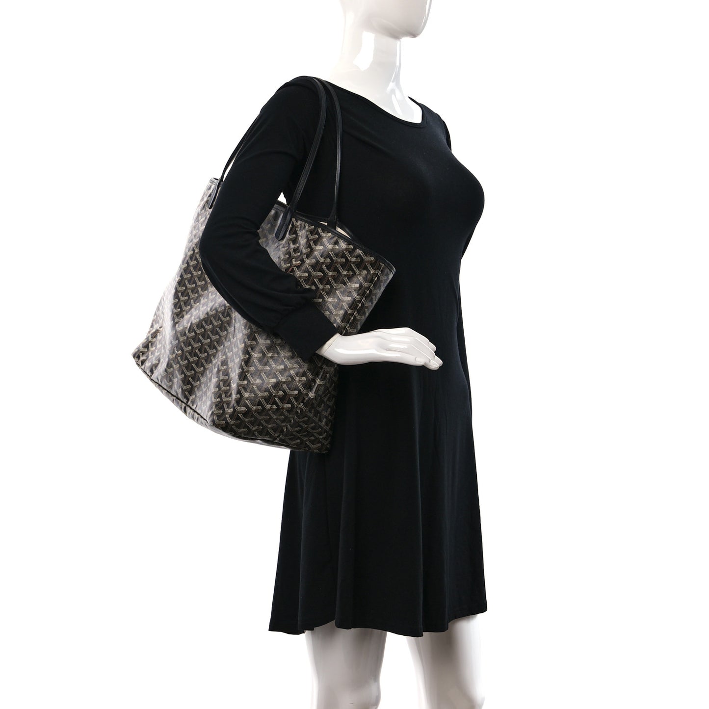 Goyardine Saint Louis GM Black