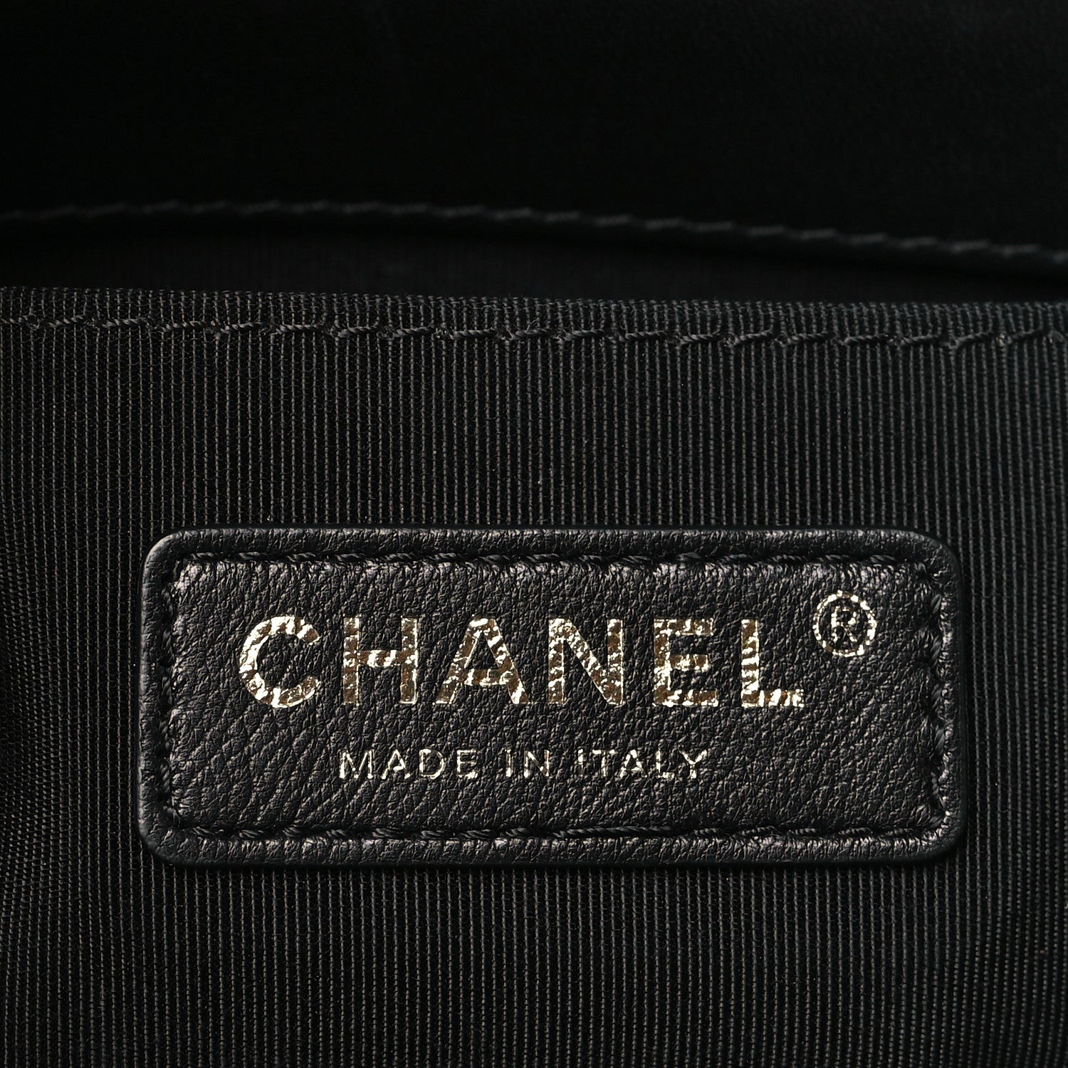 Chanel Metallic Calfskin Pleated Small Boy In Rome Flap Black Gold 6 of 10