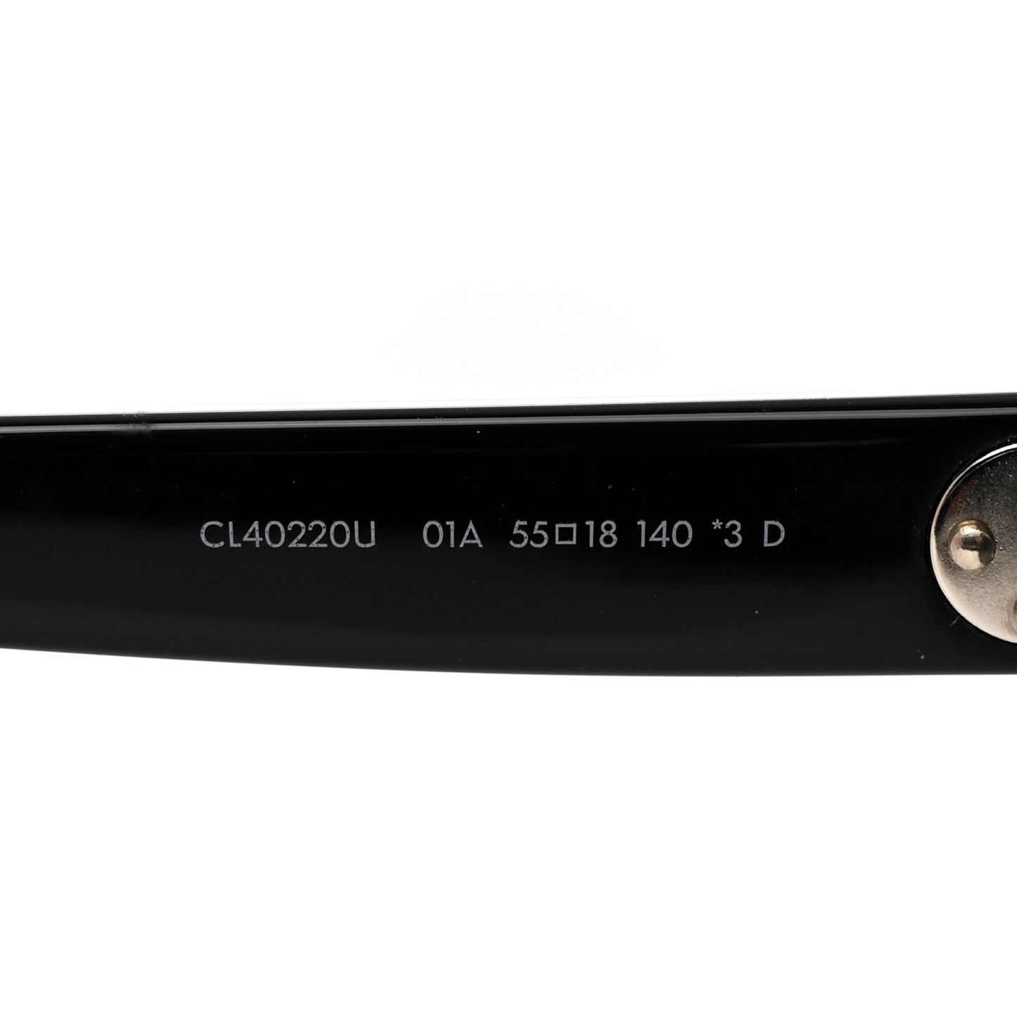 Acetate Cat Eye Sunglasses CL40220U Black
