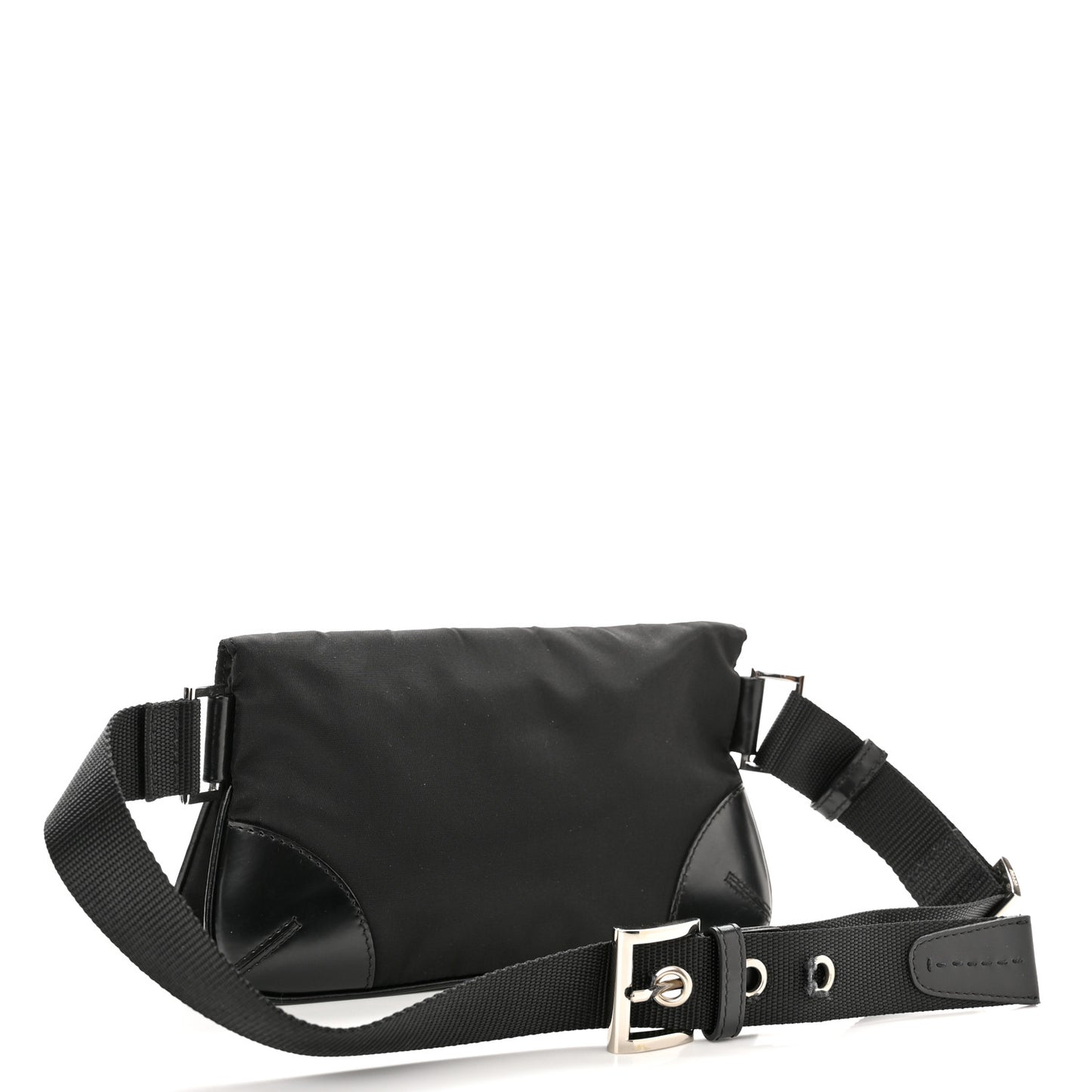 Tessuto Nylon Belt Bag Black