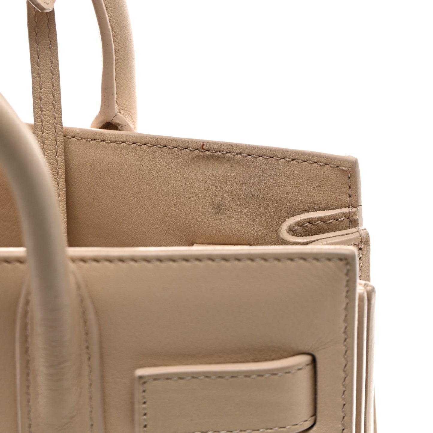 Calfskin Nano Sac De Jour Beige