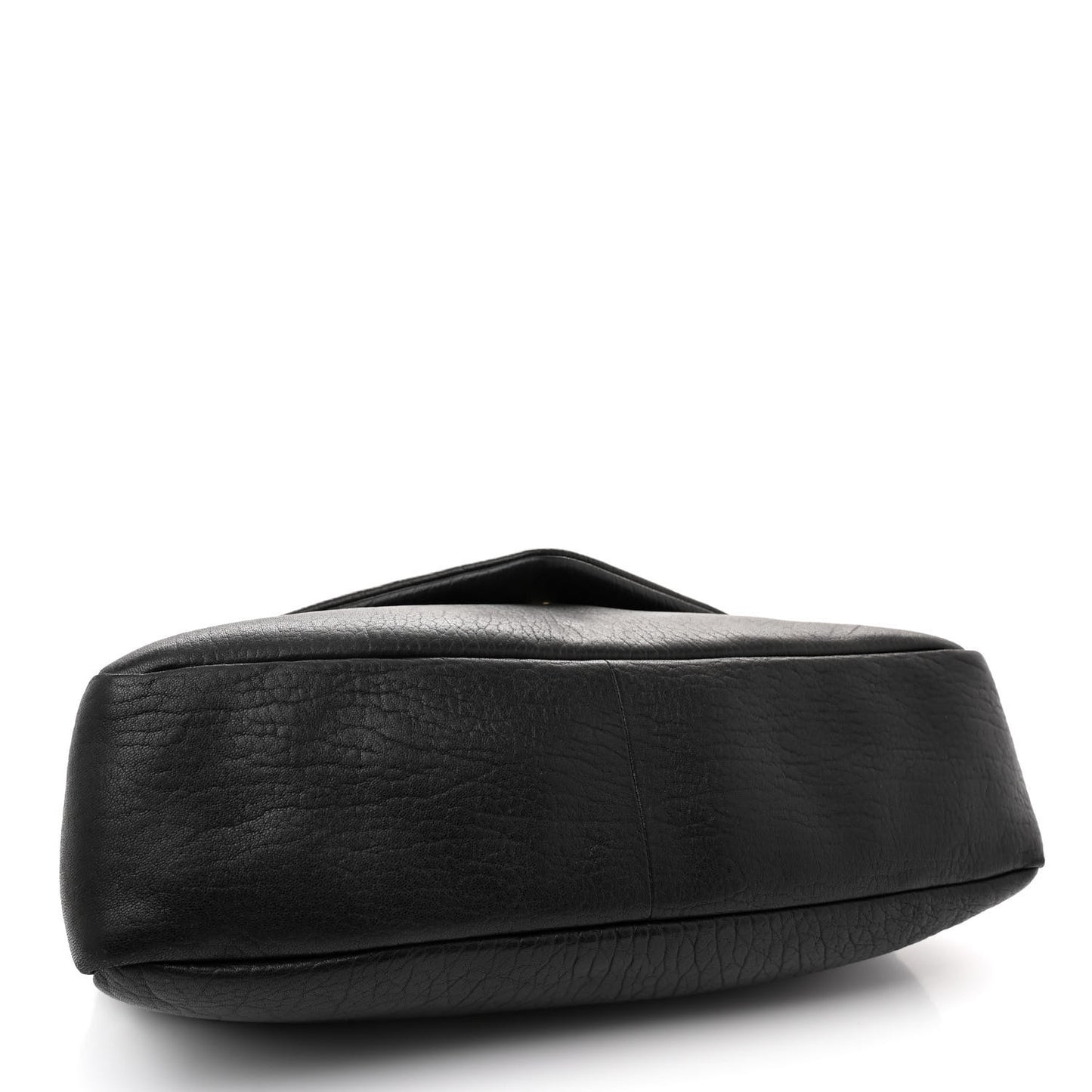 Grained Lambskin Large Calypso Black