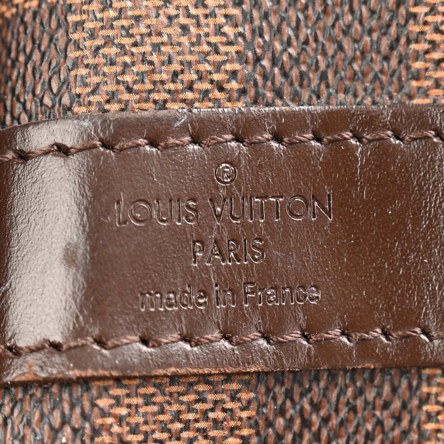 Louis Vuitton Damier Ebene Keepall Bandouliere 55 5 of 16