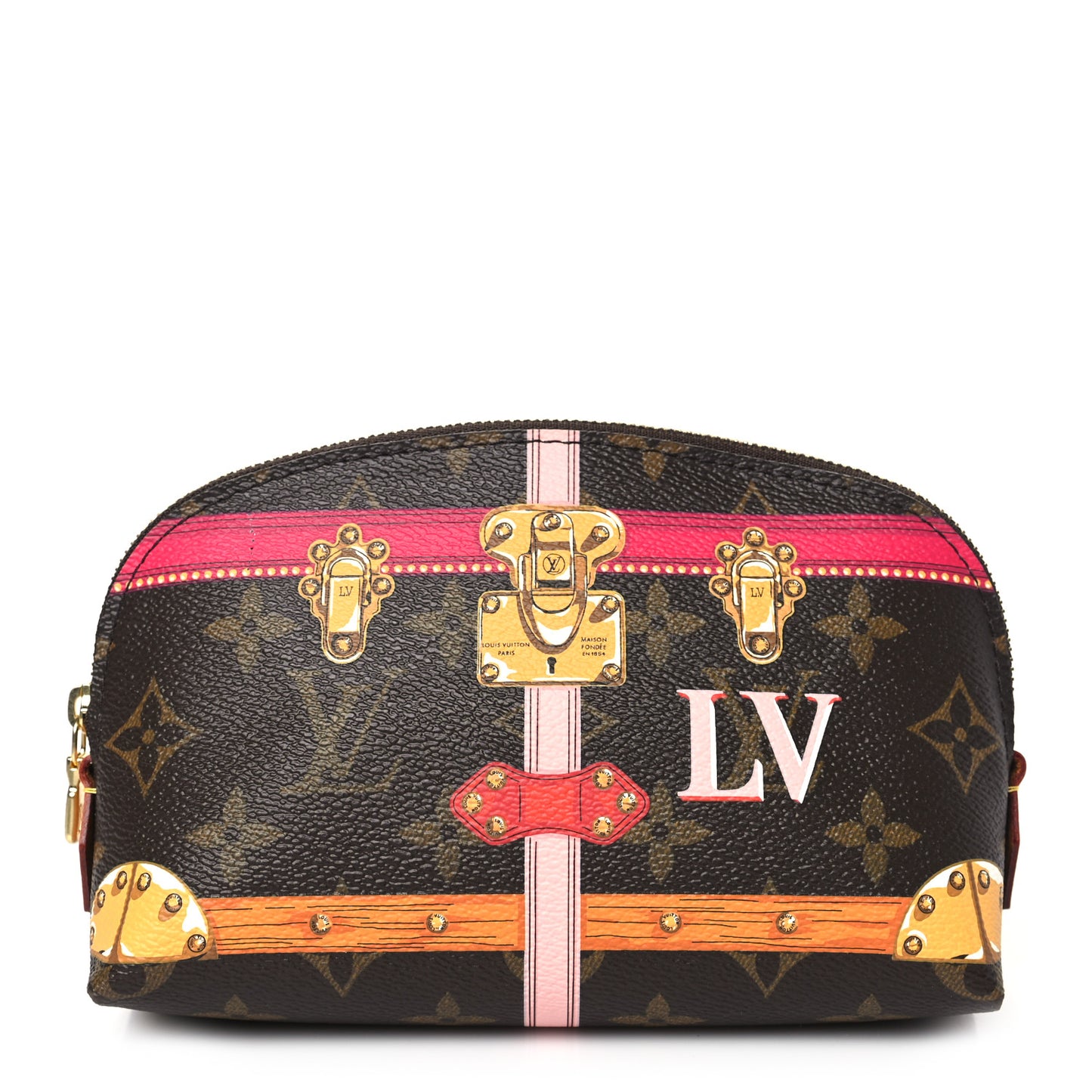 Monogram Summer Trunks Cosmetic Pouch PM