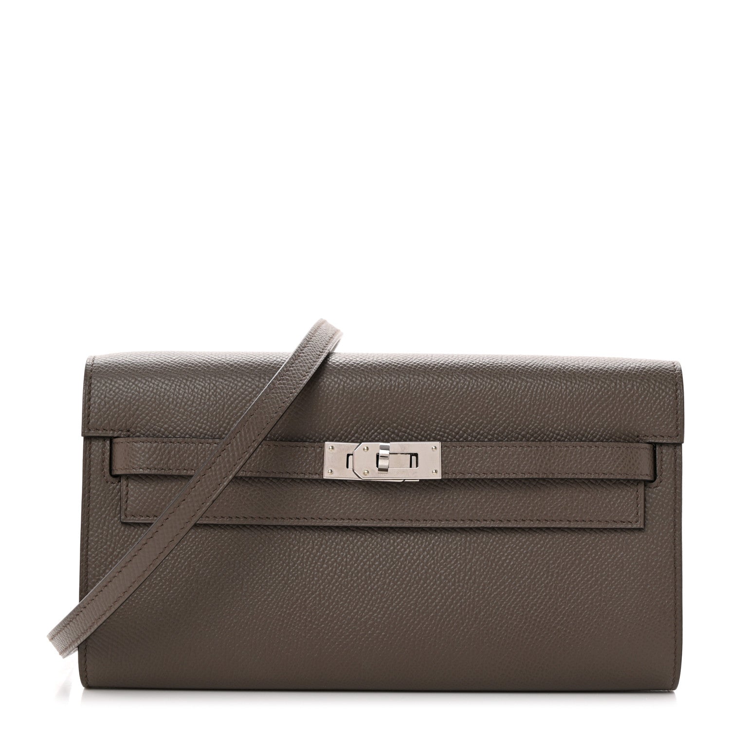 Hermes Epsom Kelly To Go Wallet Etain 1 of 8