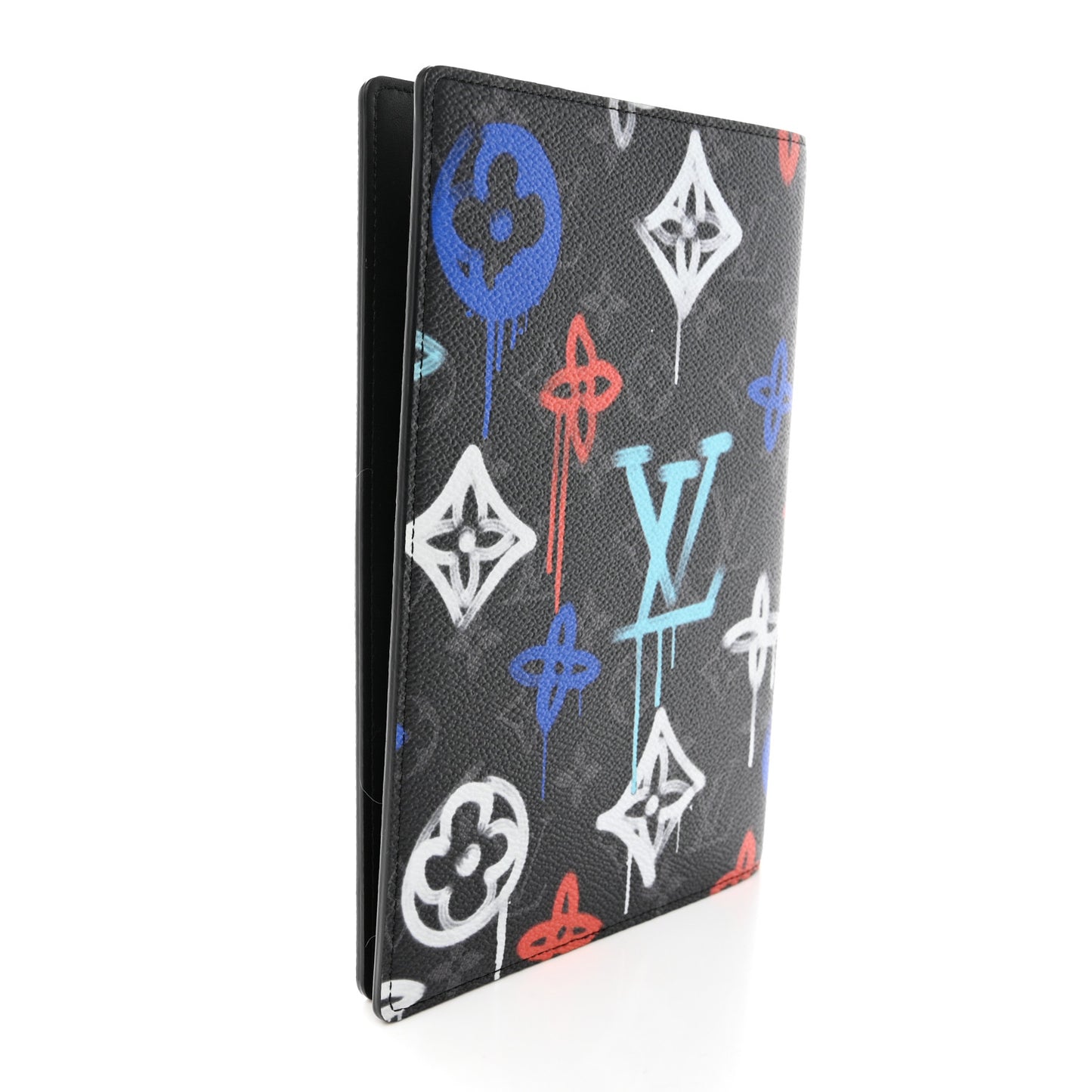 Monogram Eclipse LV Graffiti Auguste Notebook Cover Multicolor