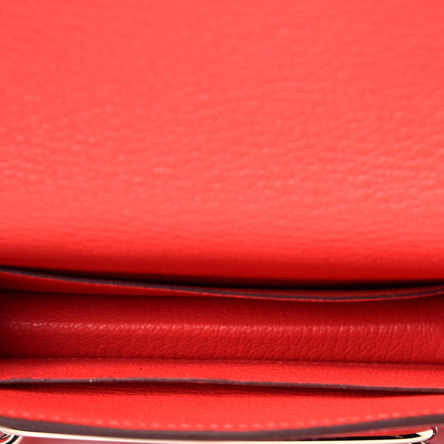 Hermes Chevre Mysore Roulis Slim Wallet Rose Texas 7 of 8