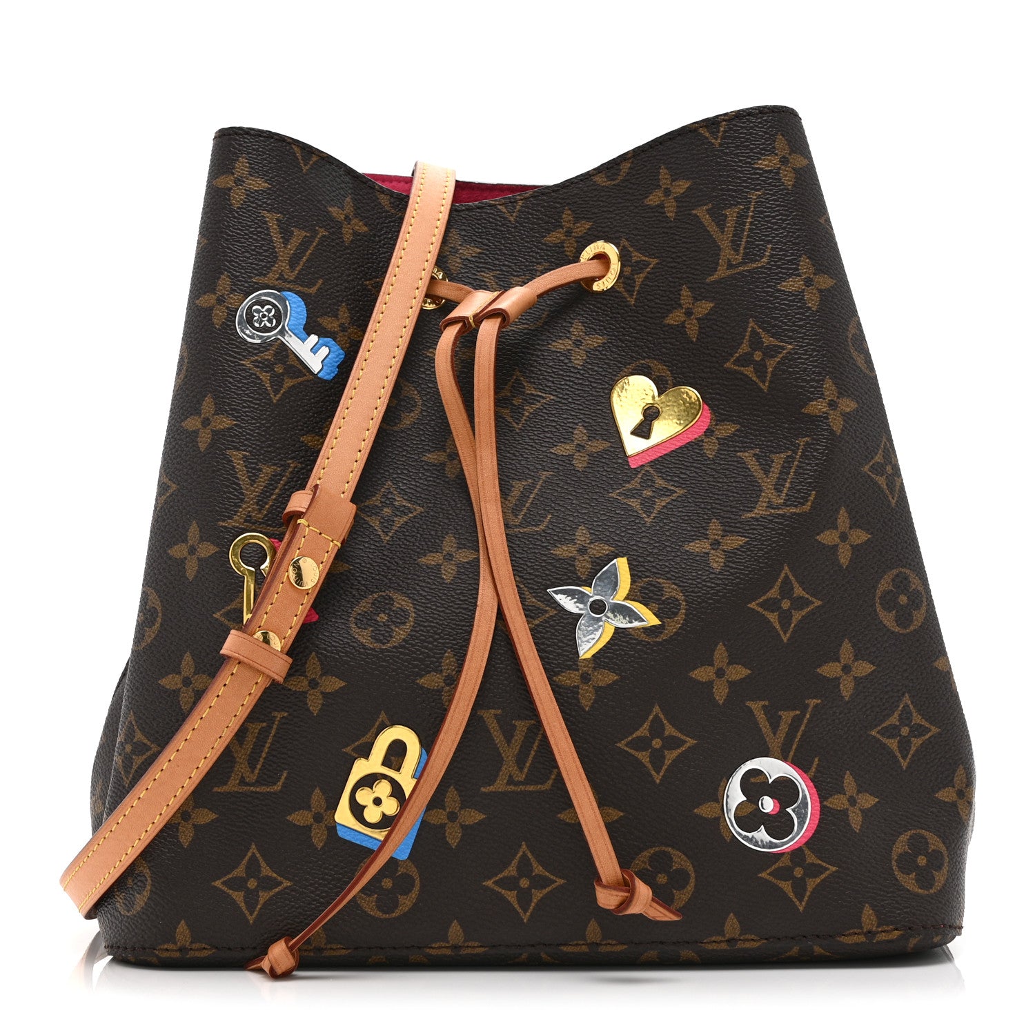 Louis Vuitton Monogram Love Lock Neonoe 1841345 – FASHIONPHILE